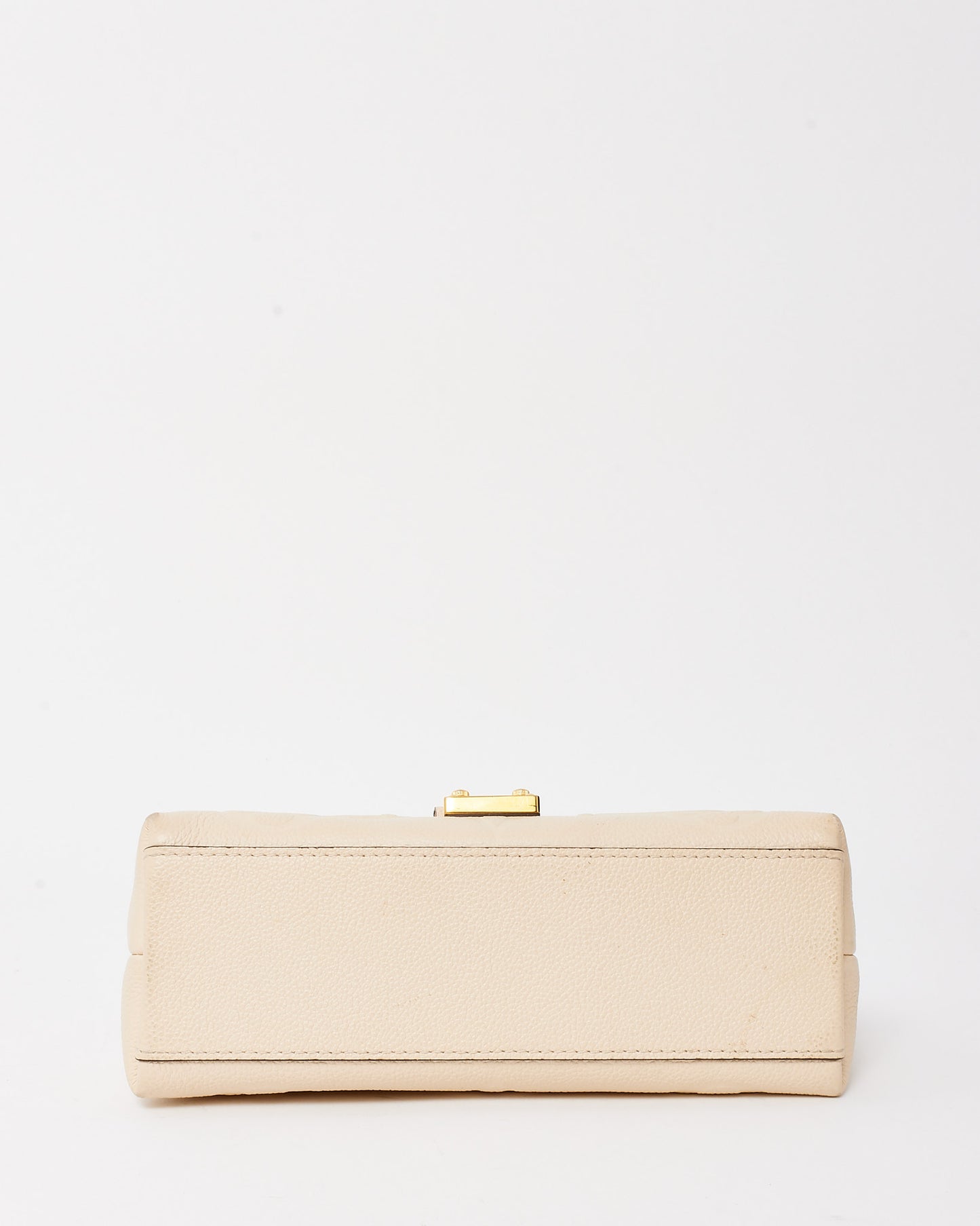 Louis Vuitton Cream Monogram Empreinte Leather Madeleine BB Bag