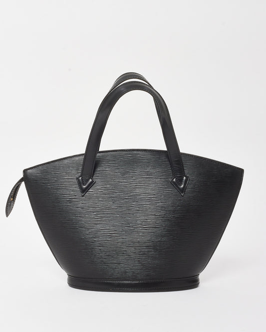Louis Vuitton Black Epi Leather St-Jacques Tote Bag