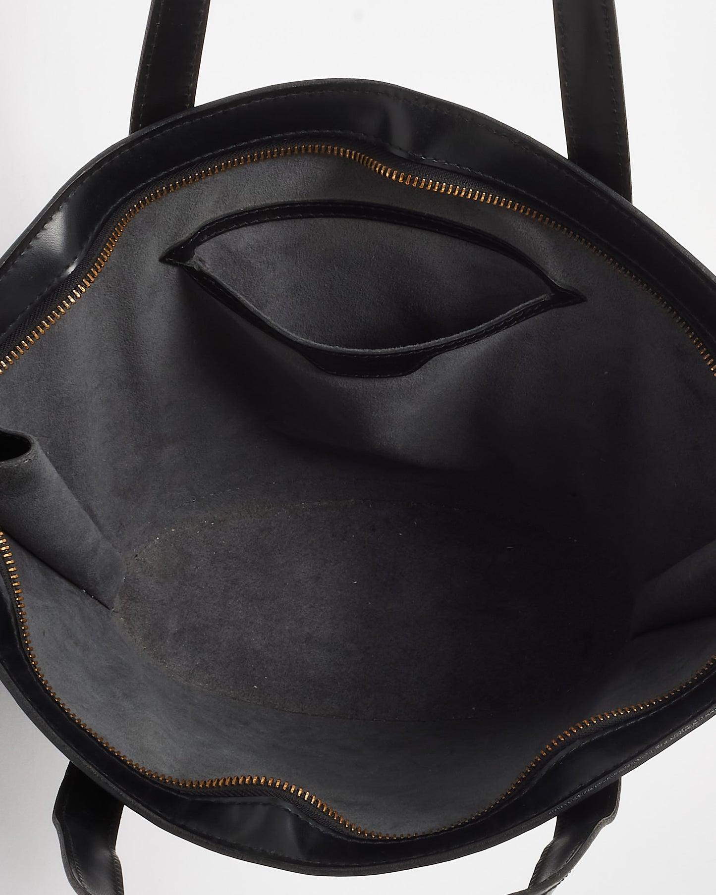 Louis Vuitton Black Epi Leather St-Jacques Tote Bag