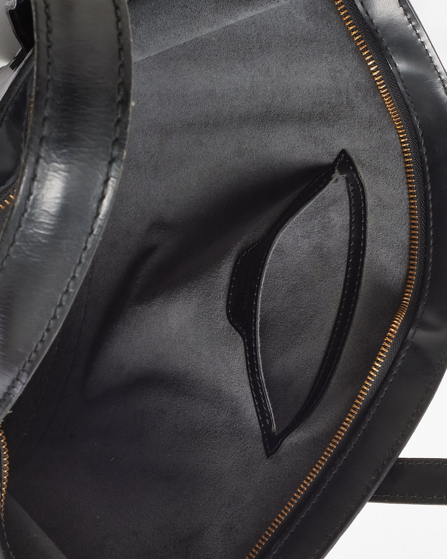 Louis Vuitton Black Epi Leather St-Jacques Tote Bag