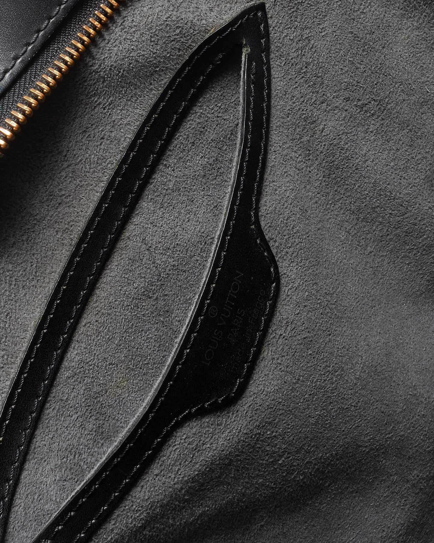 Louis Vuitton Black Epi Leather St-Jacques Tote Bag