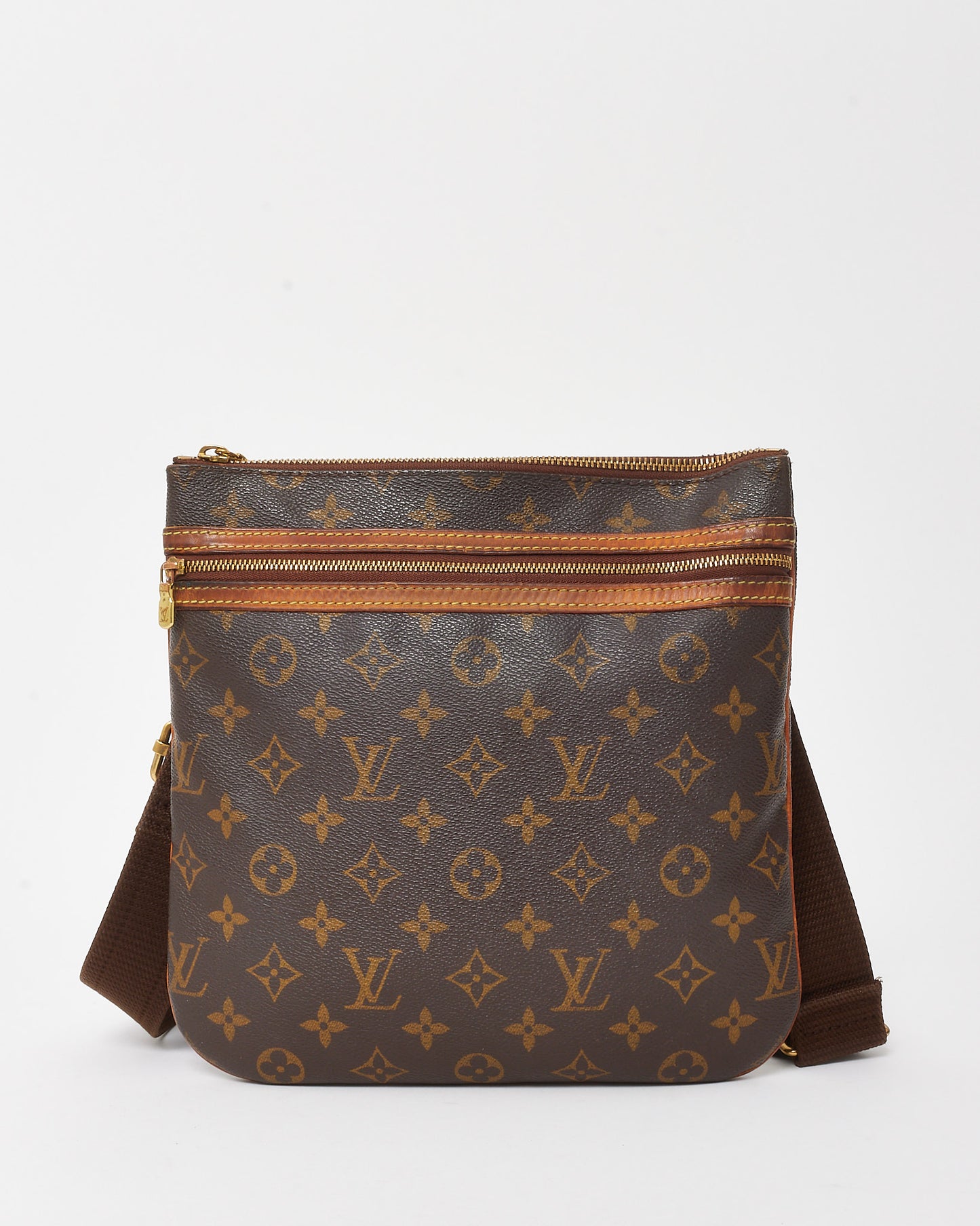 Louis Vuitton Monogram Coated Canvas Bosphore Pochette Crossbody Bag