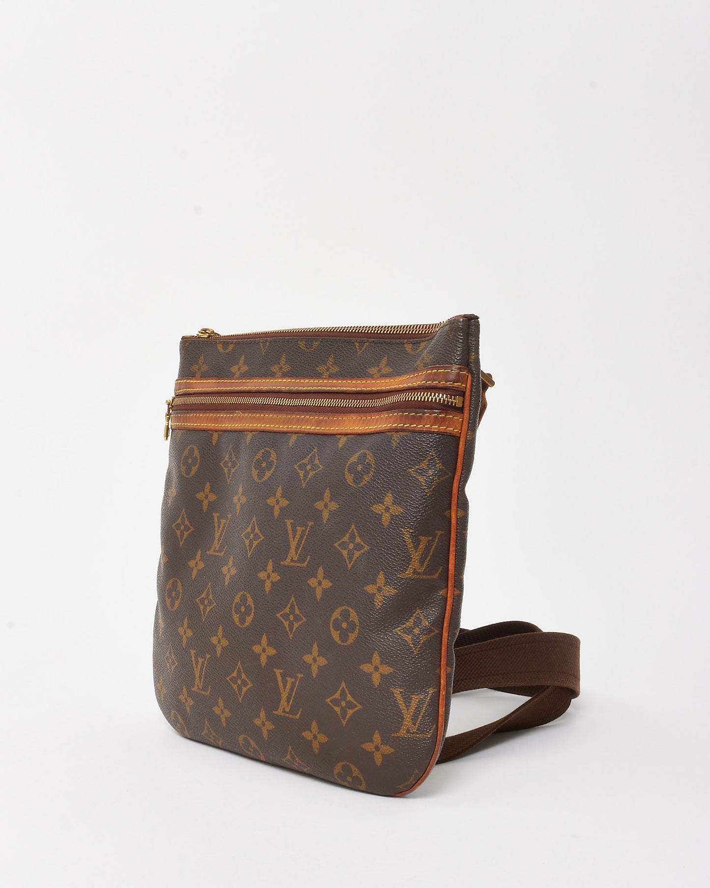 Louis Vuitton Monogram Coated Canvas Bosphore Pochette Crossbody Bag