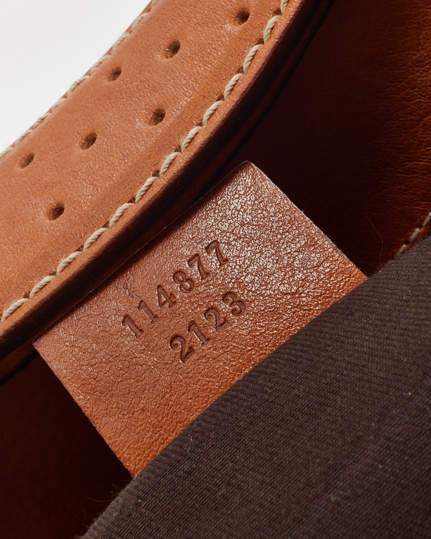 Gucci Beige Canvas Tan Leather Blue Web GG Reins Hobo Shoulder Bag