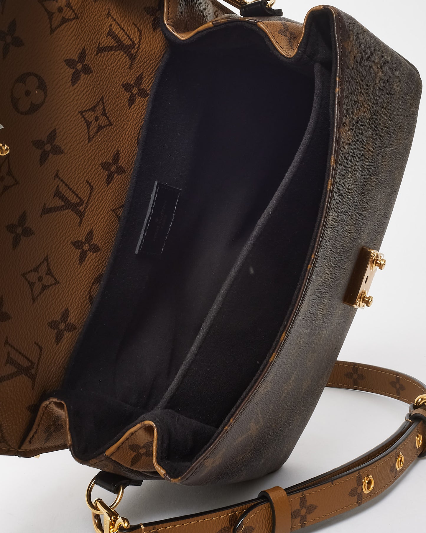 Louis Vuitton Monogram Reverse Canvas Pochette Metis Bag