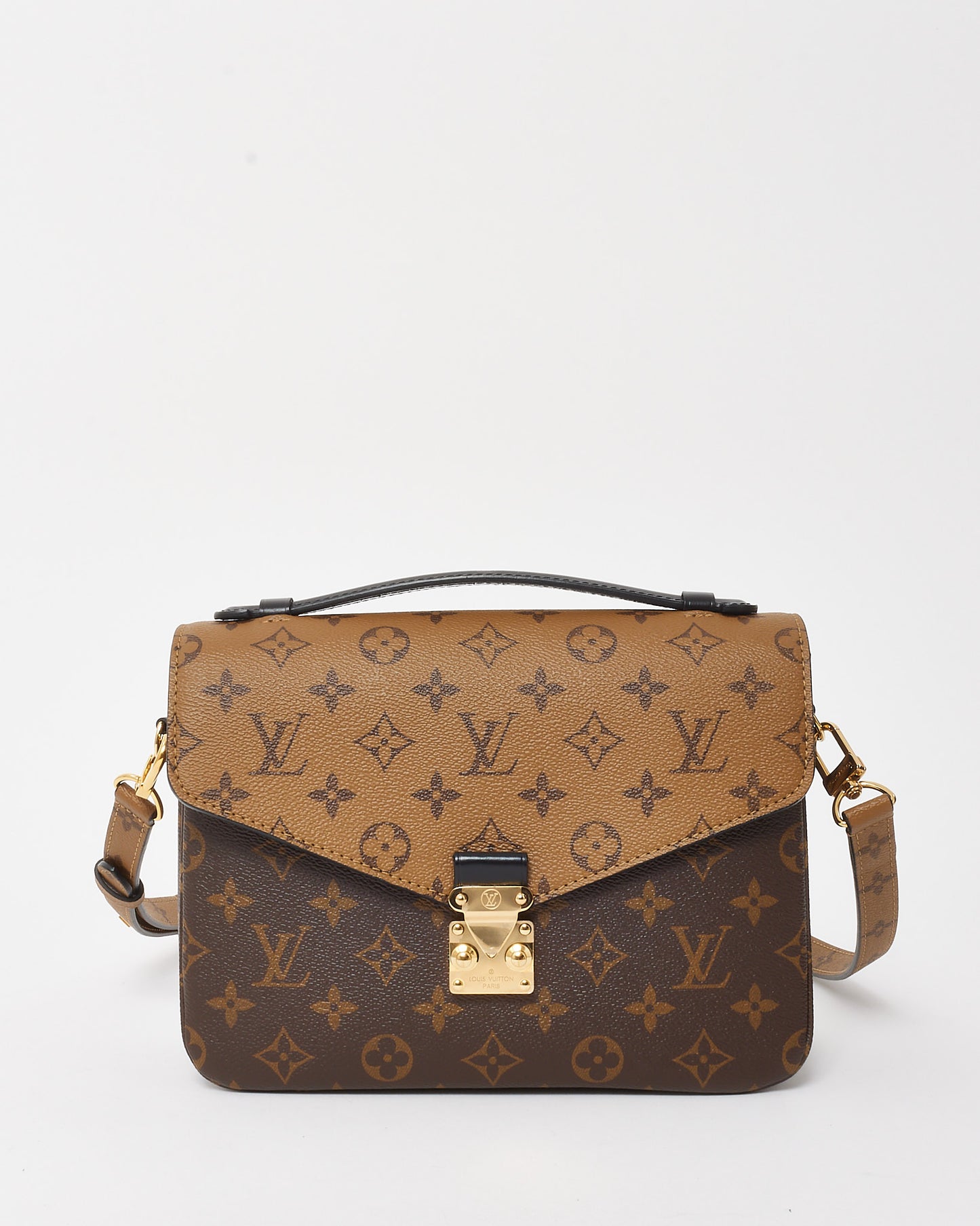 Louis Vuitton Monogram Reverse Canvas Pochette Metis Bag