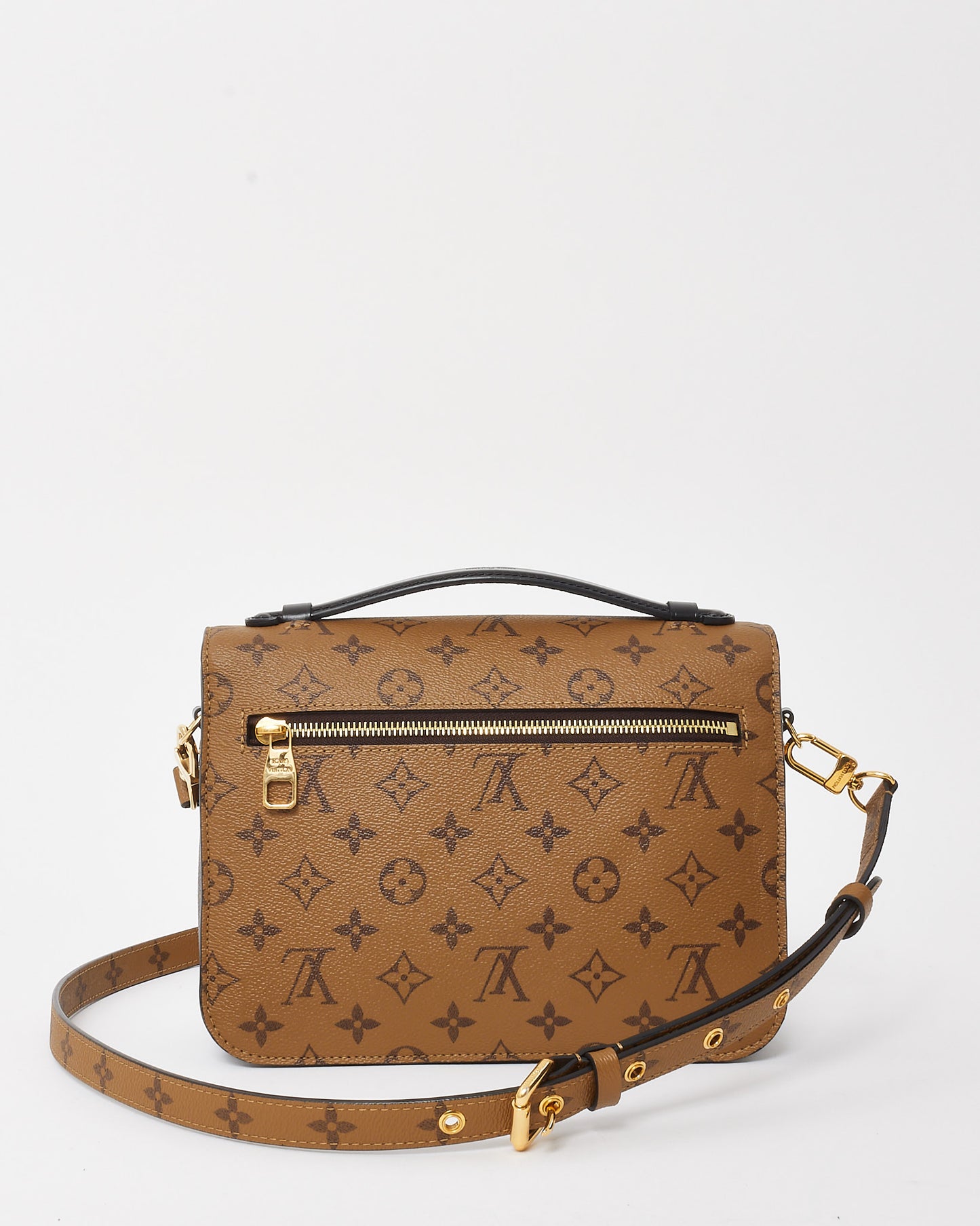 Louis Vuitton Monogram Reverse Canvas Pochette Metis Bag