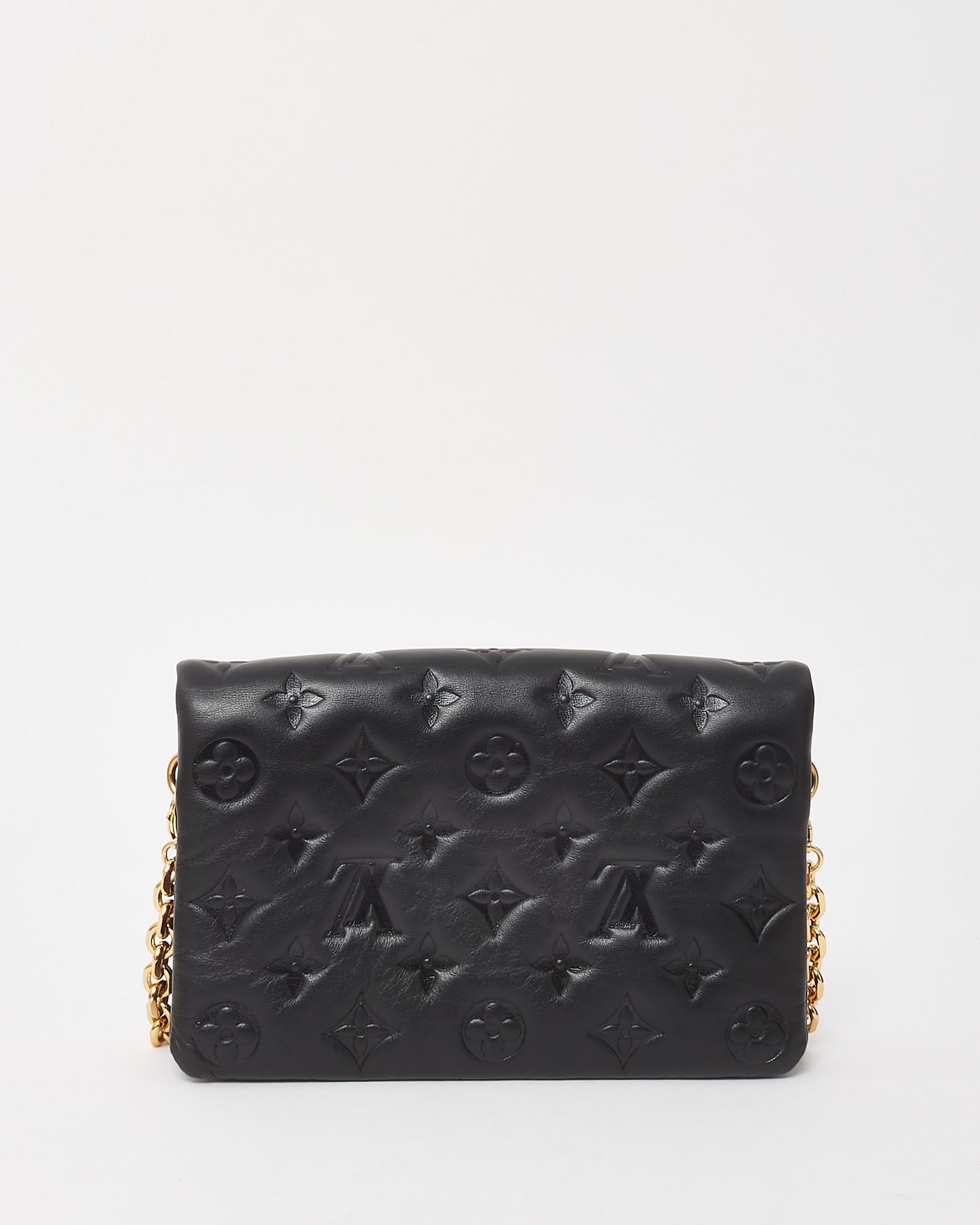 Louis Vuitton Monogram Lambskin Leather Pochette Coussin Crossbody Bag