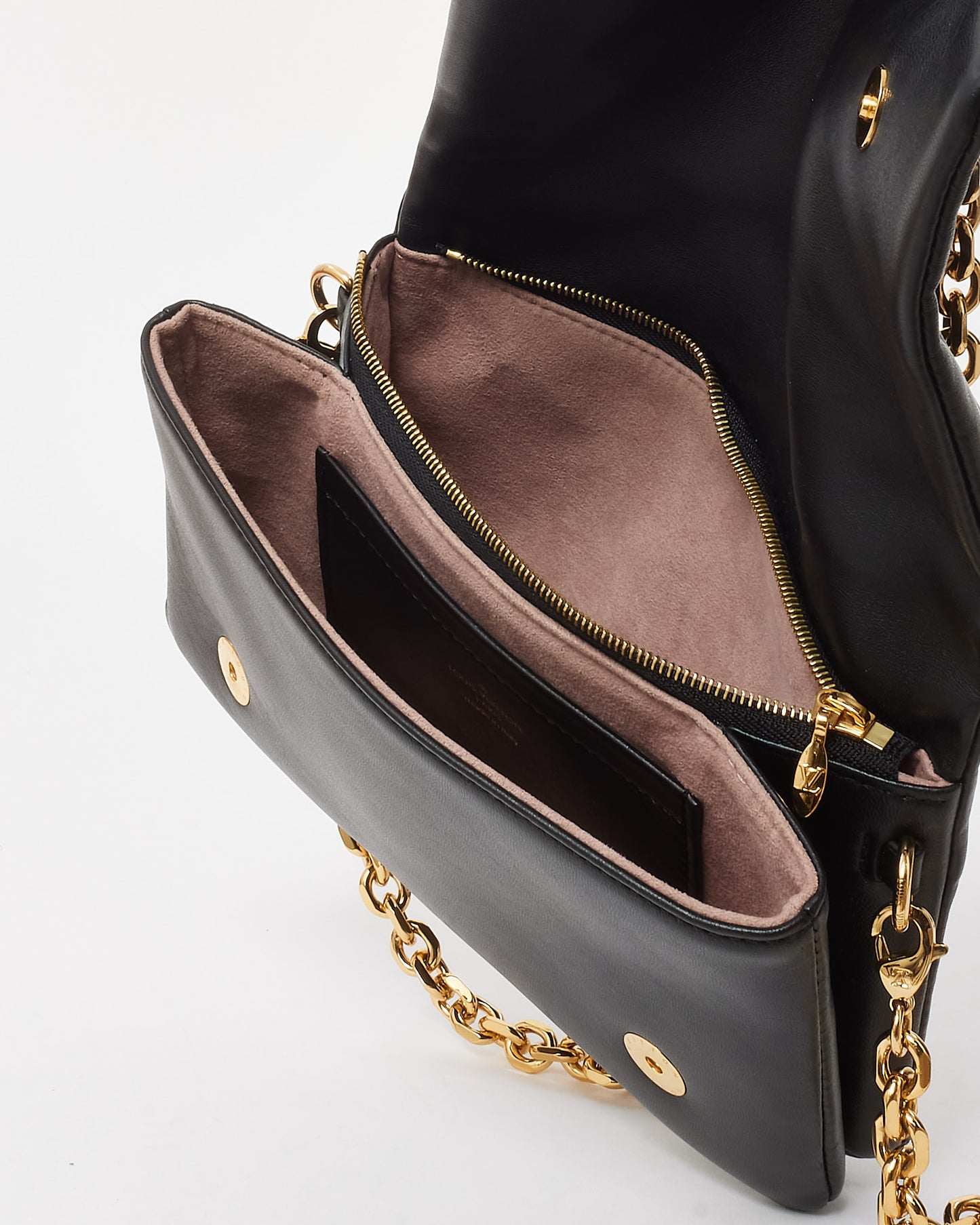 Louis Vuitton Monogram Lambskin Leather Pochette Coussin Crossbody Bag