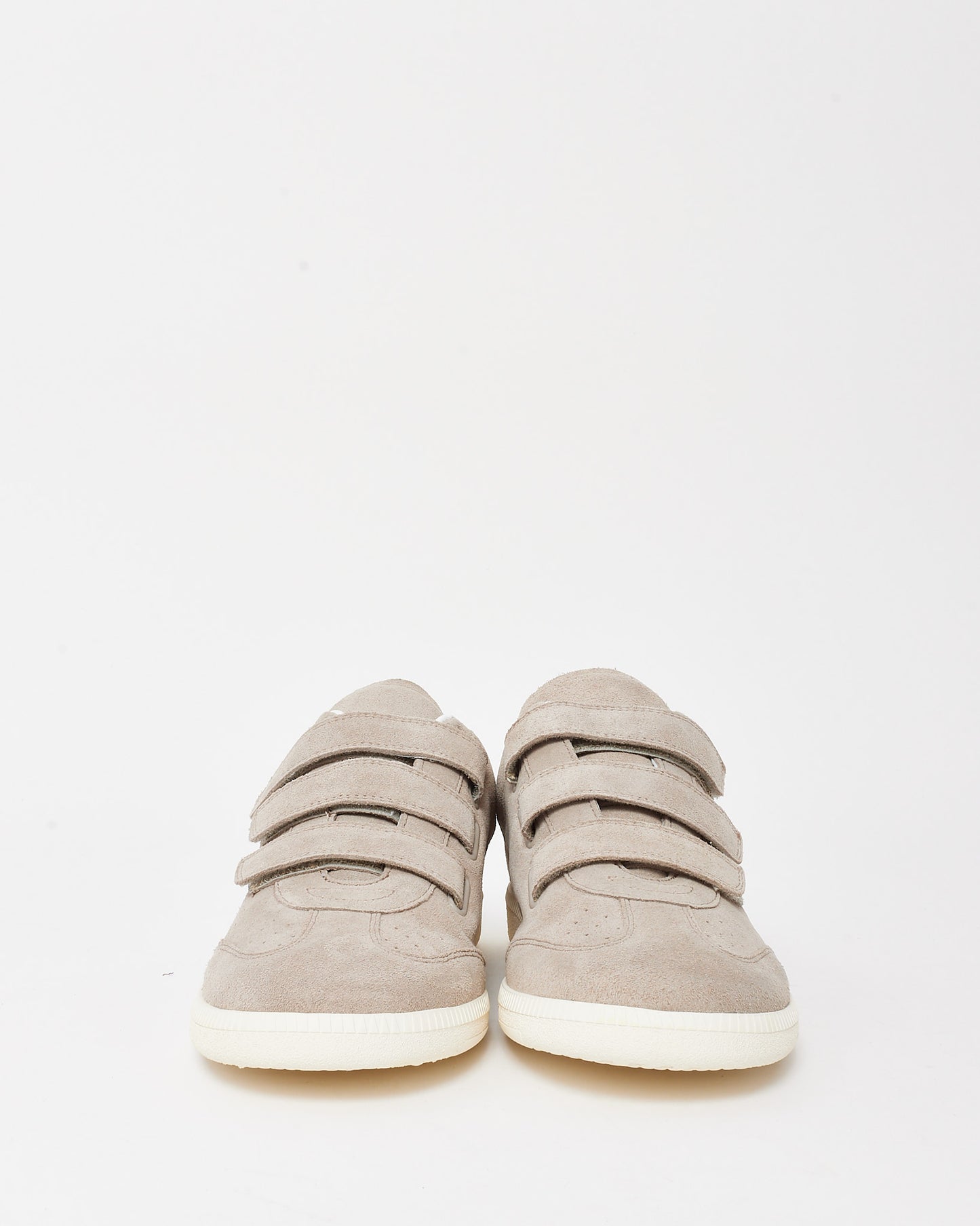 Isabel Marant Grey Suede Beth Velcro Sneakers - 41