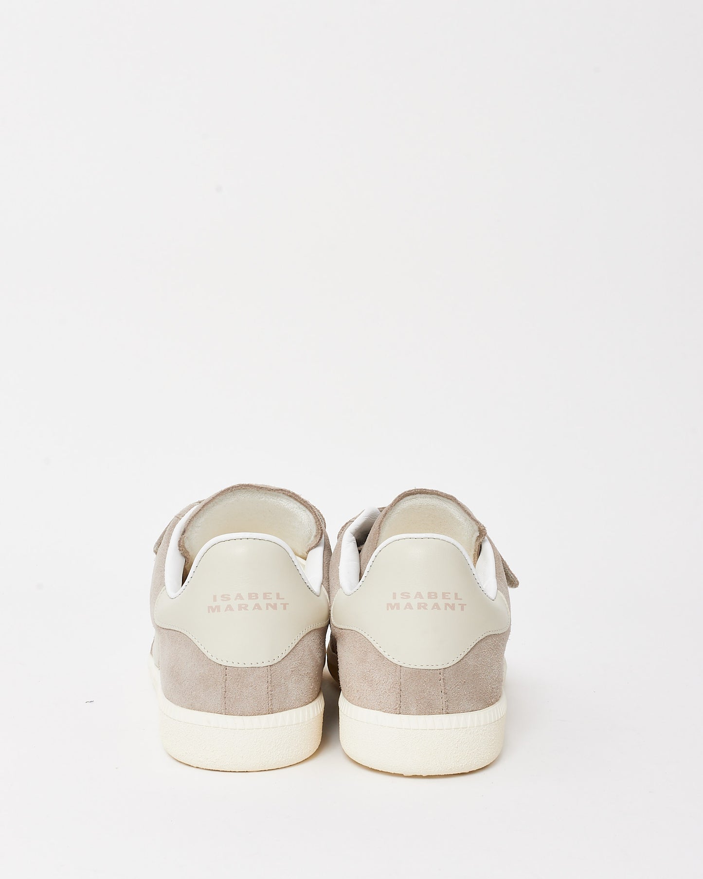 Isabel Marant Grey Suede Beth Velcro Sneakers - 41