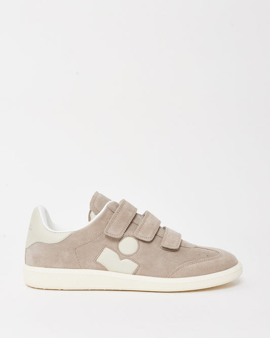 Isabel Marant Grey Suede Beth Velcro Sneakers - 41