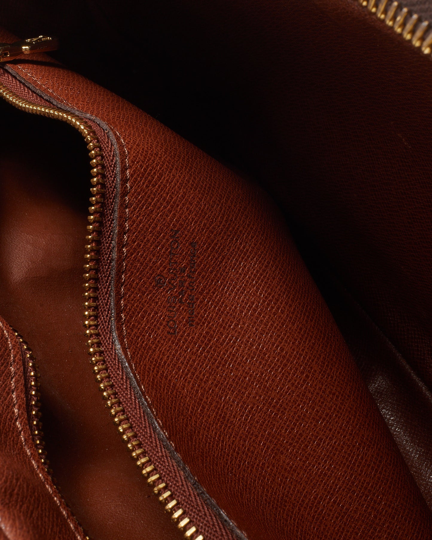 Louis Vuitton Vintage Monogram Canvas Pochette Marly Dragonne 26 Wristlet Clutch