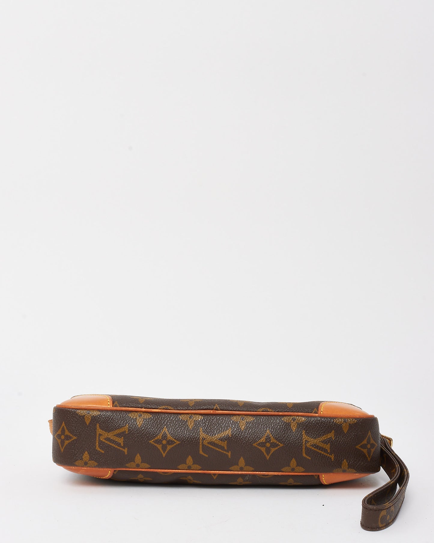 Louis Vuitton Vintage Monogram Canvas Pochette Marly Dragonne 26 Wristlet Clutch