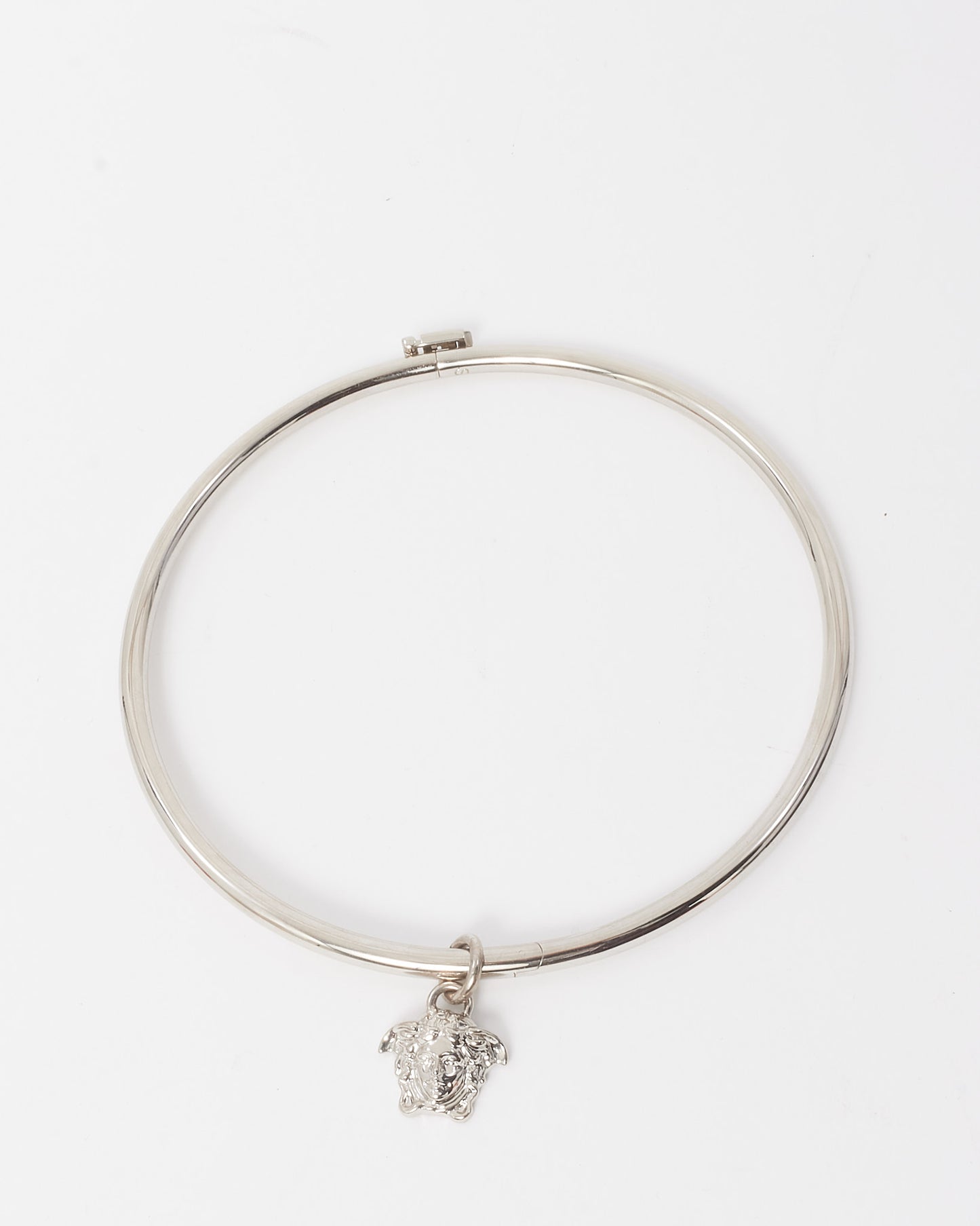 Versace Silver Medusa Aeternitas Choker Necklace