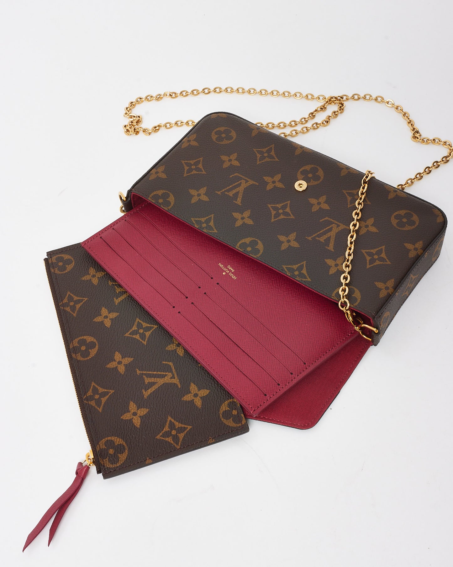 Louis Vuitton Monogram Canvas Felicie Pochette Crossbody