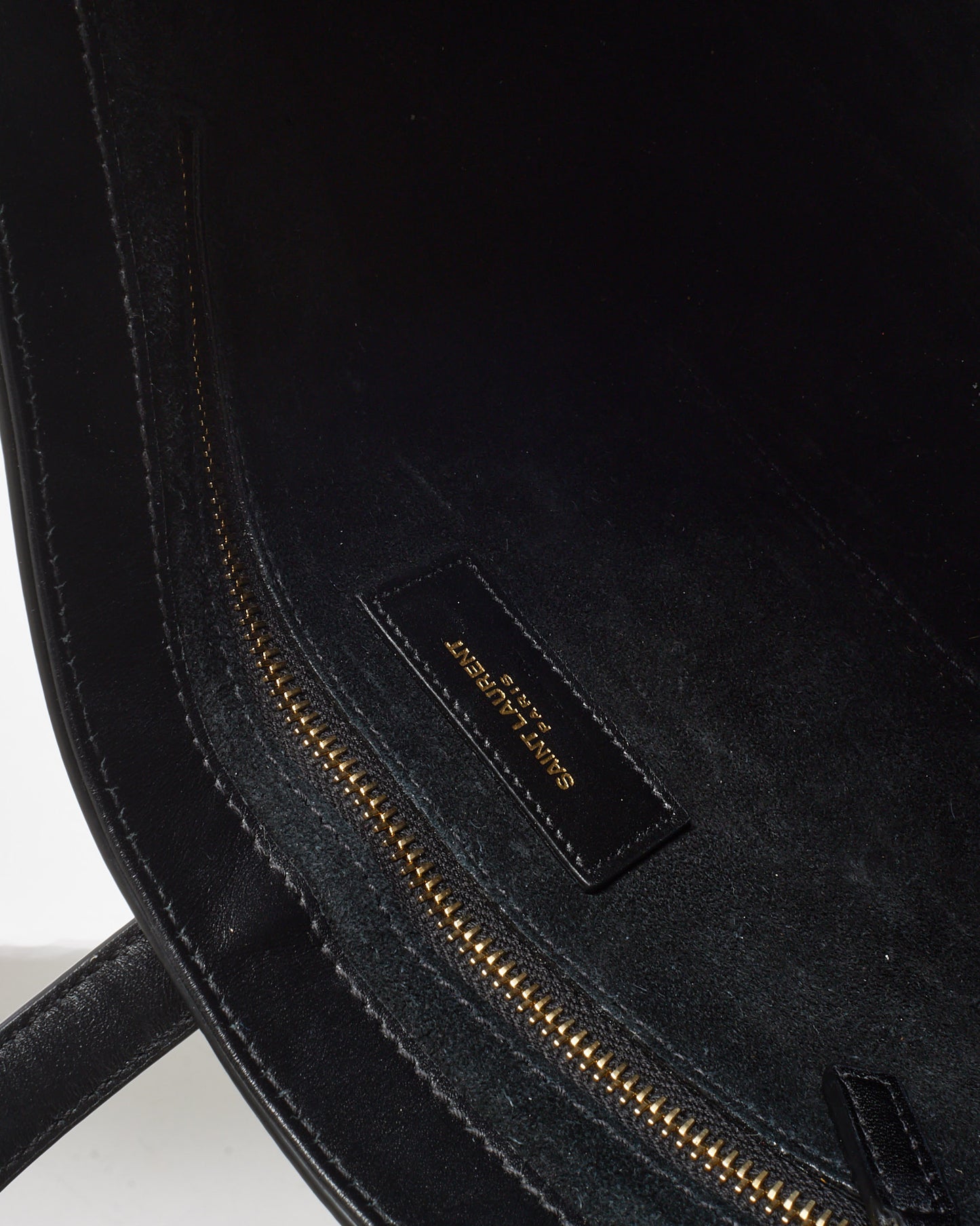 Saint Laurent Black Smooth Calfskin Leather Le 5 a 7 Shoulder Bag