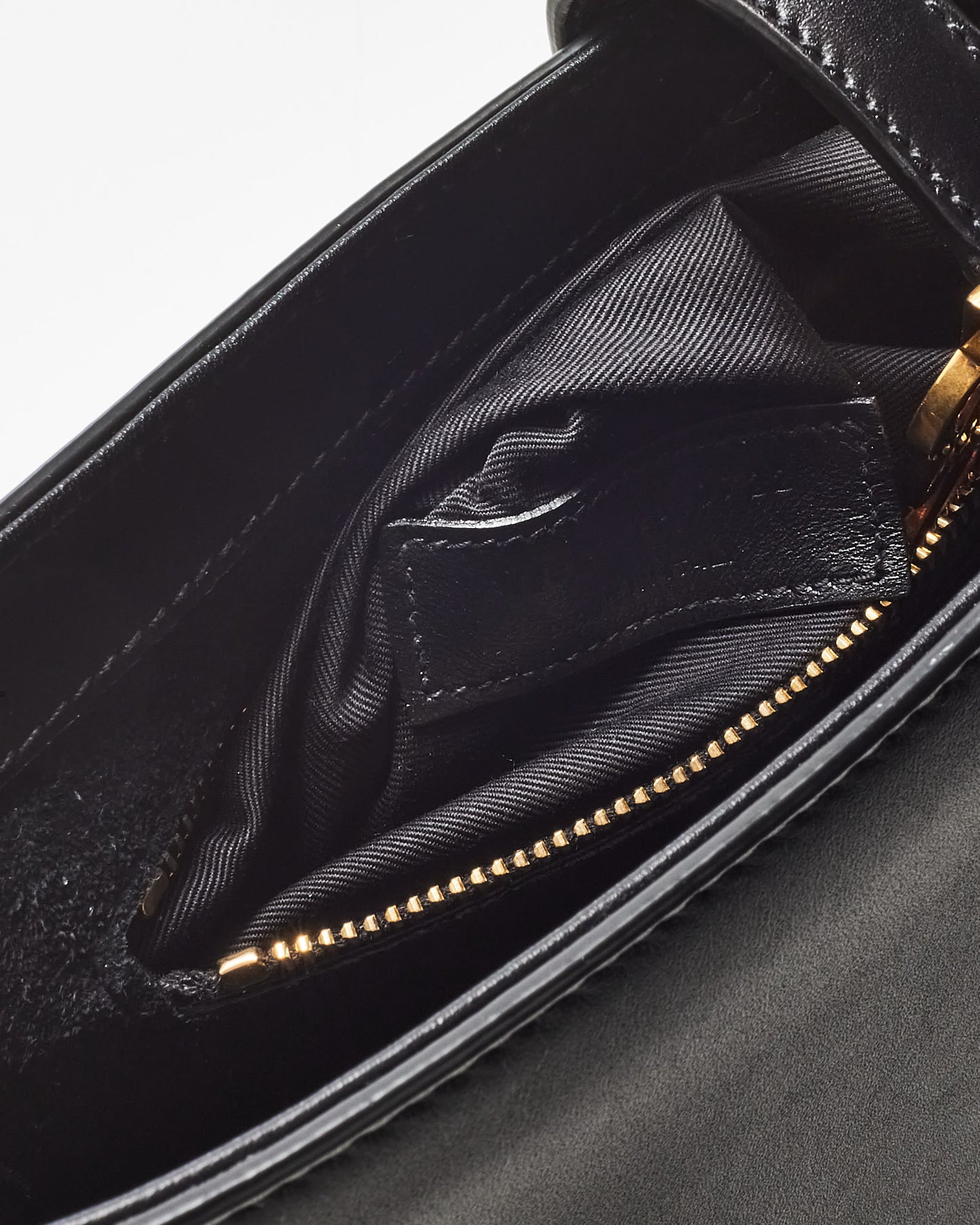 Saint Laurent Black Smooth Calfskin Leather Le 5 a 7 Shoulder Bag