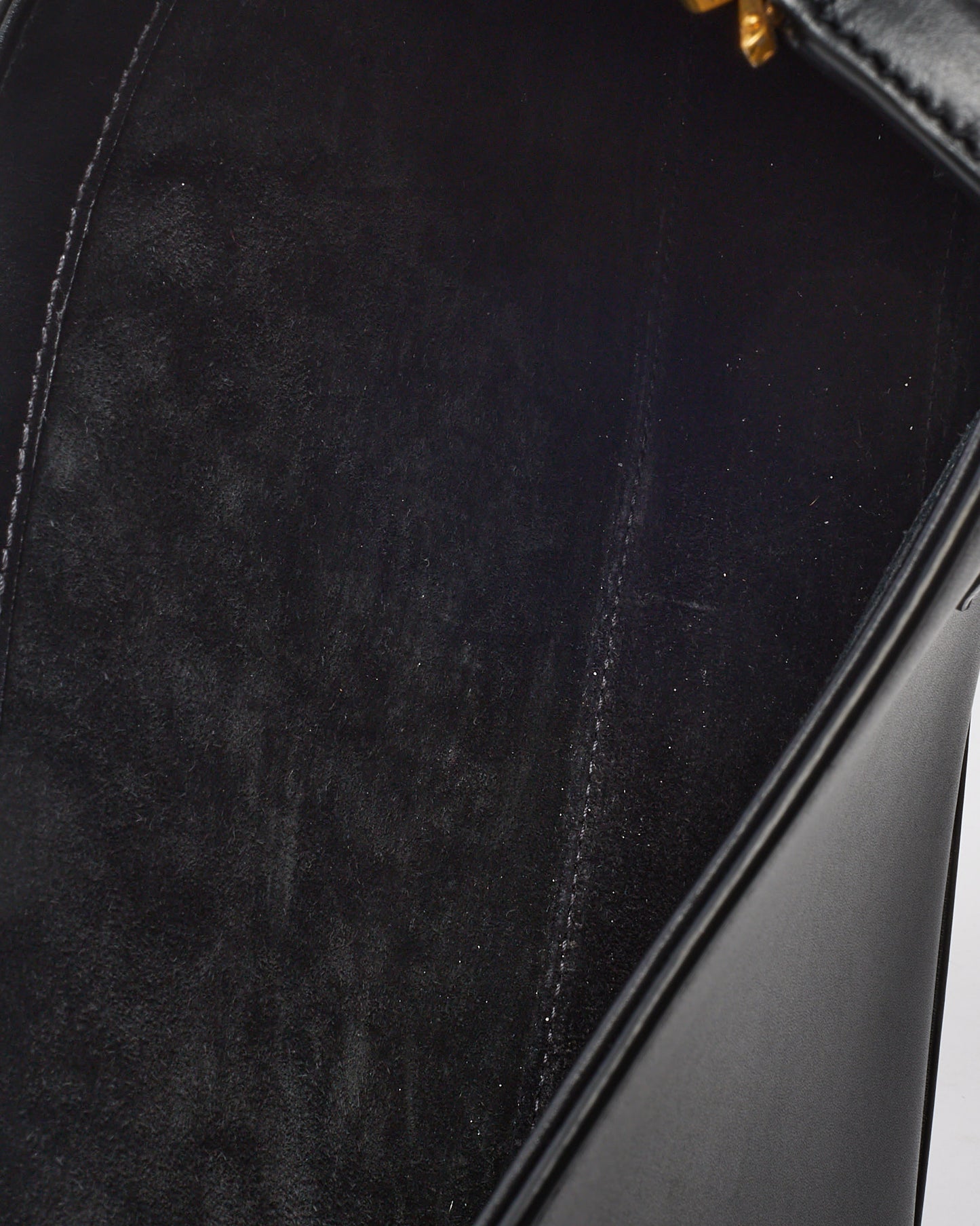 Saint Laurent Black Smooth Calfskin Leather Le 5 a 7 Shoulder Bag