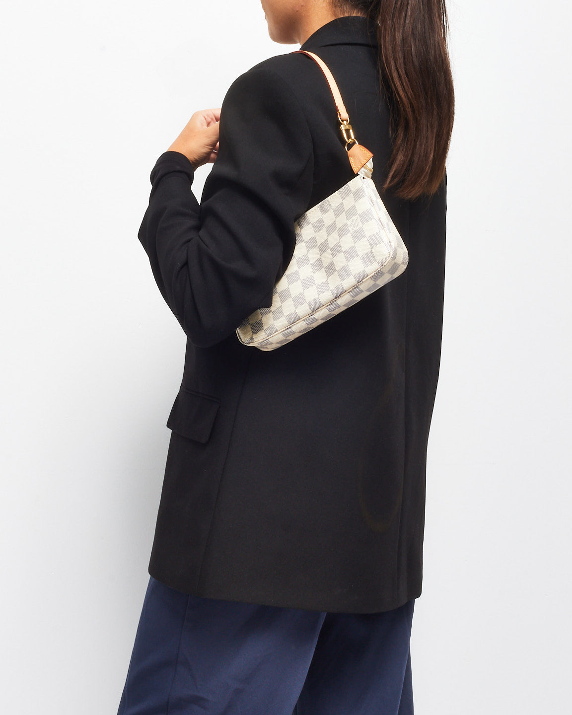 Louis Vuitton Damier Azur Coated Canvas Pochette D'Accessoires