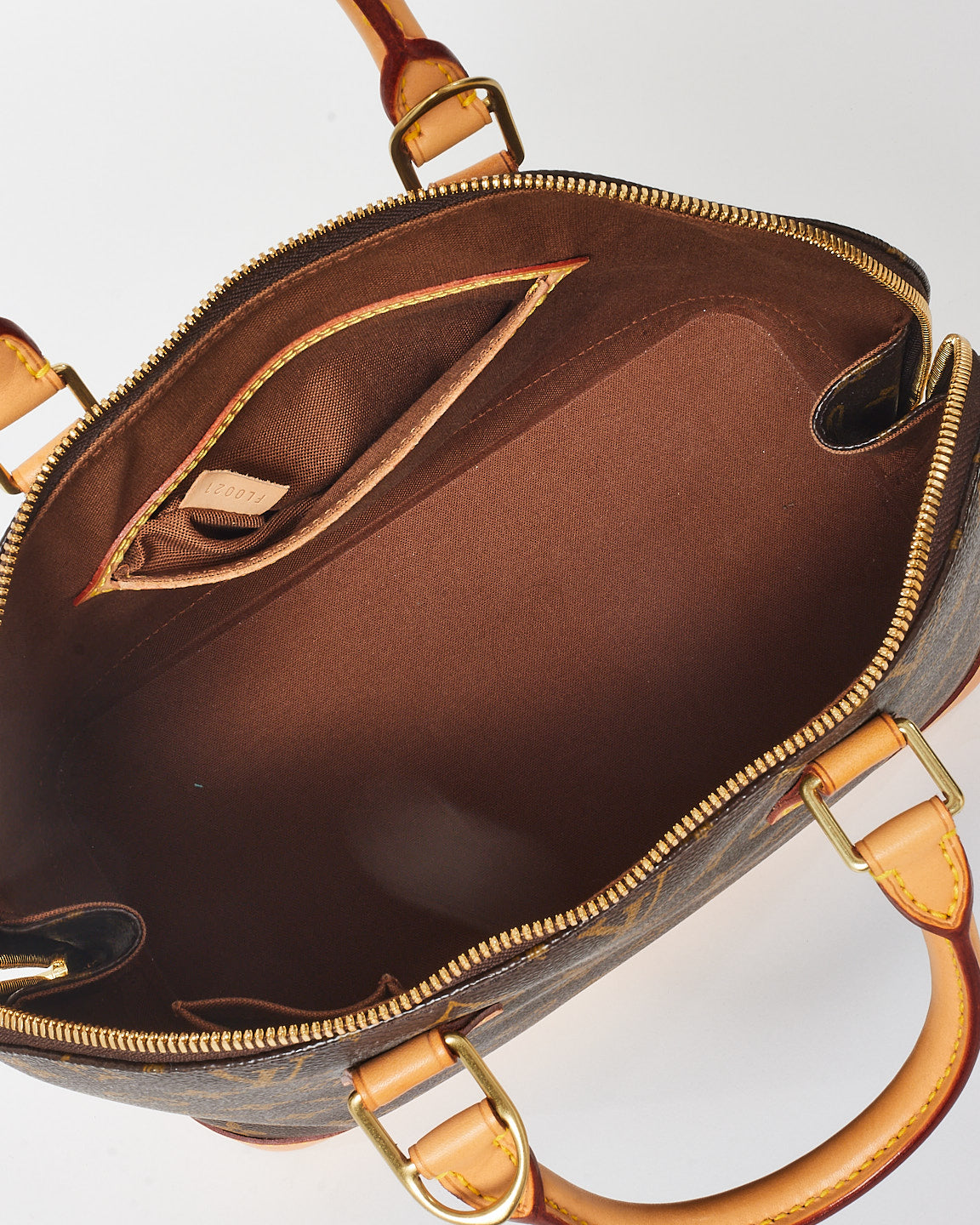 Louis Vuitton Monogram Coated Canvas Alma PM Bag