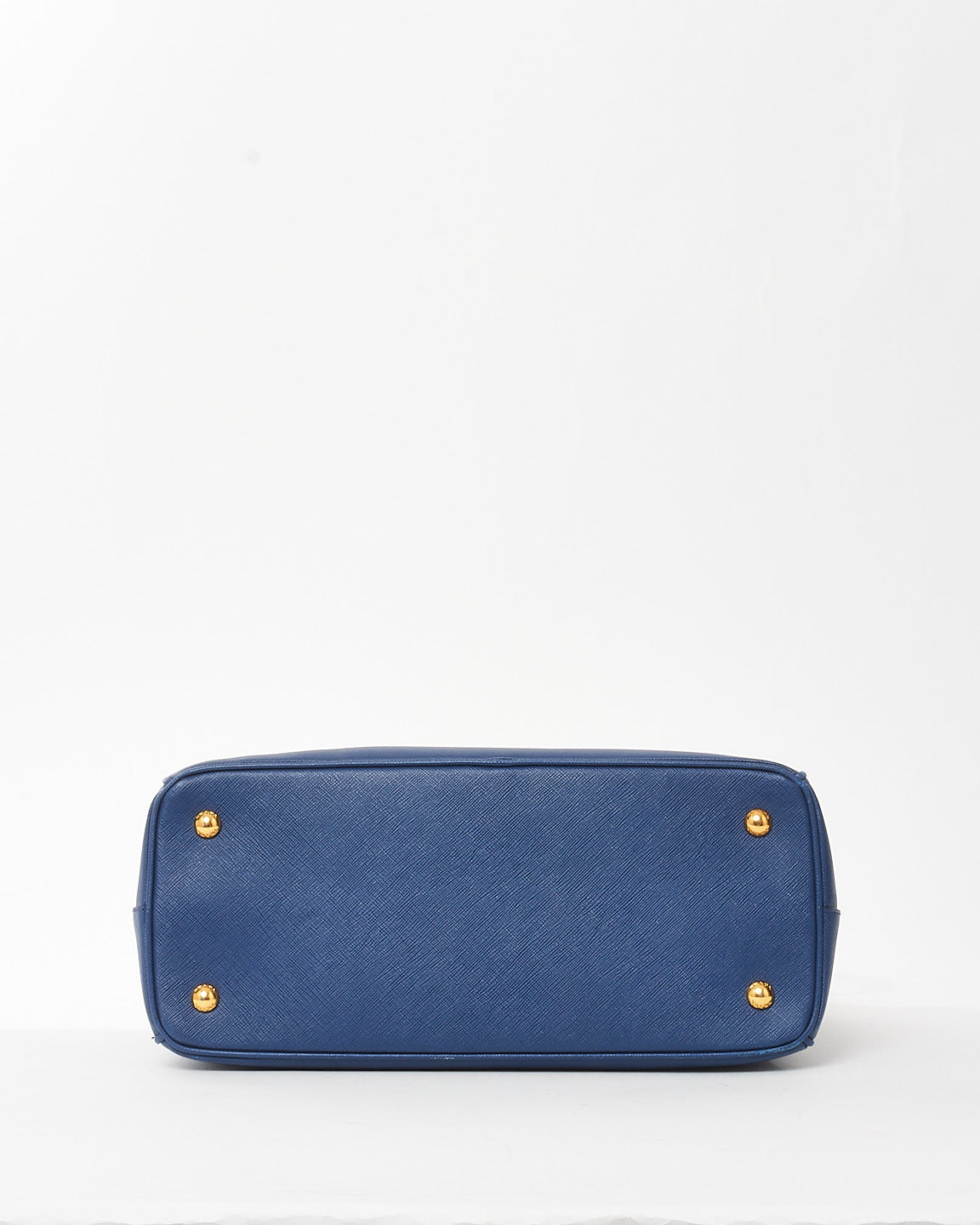 Prada Navy Blue Saffiano Leather Medium Galleria Tote Bag