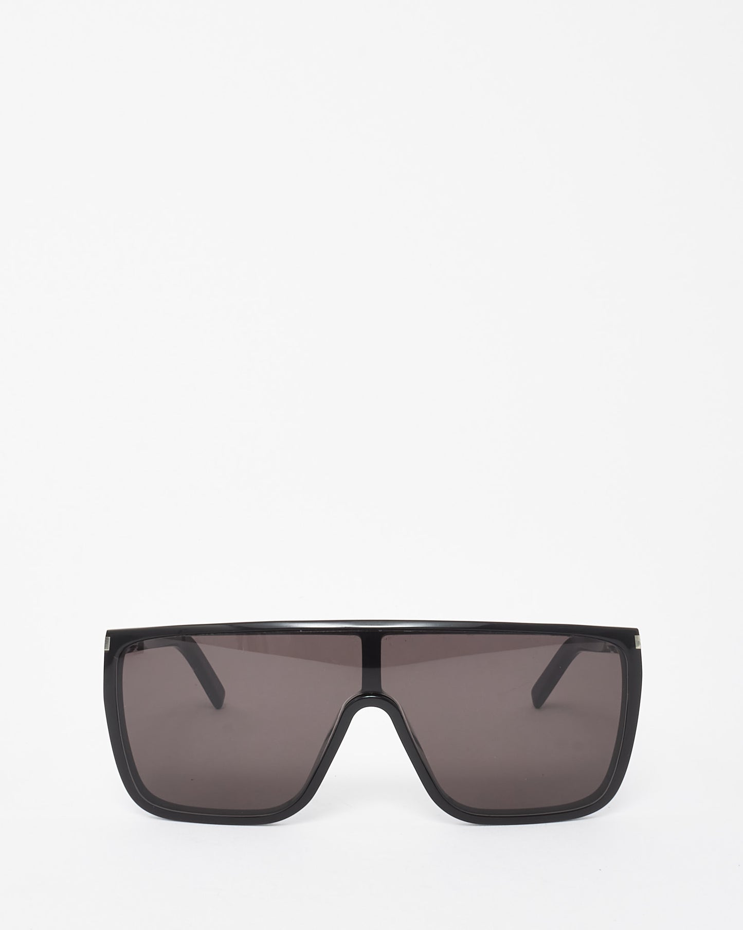 Saint Laurent Black SL364 Mask Ace Flat Top Sunglasses
