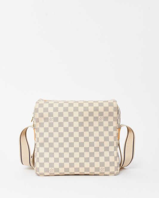 Louis Vuitton Damier Azur Coated Canvas Naviglio Crossbody Bag