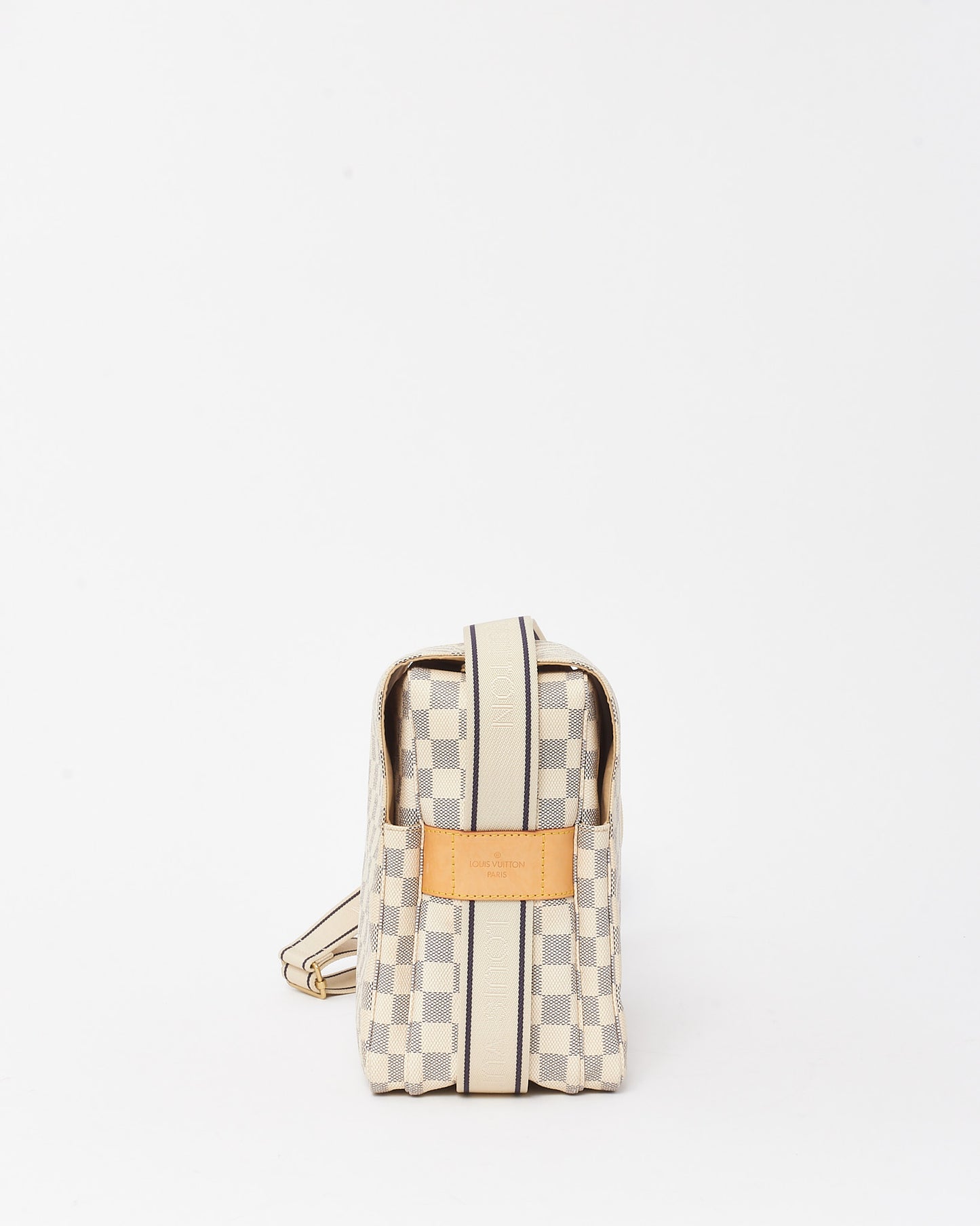 Louis Vuitton Damier Azur Coated Canvas Naviglio Crossbody Bag