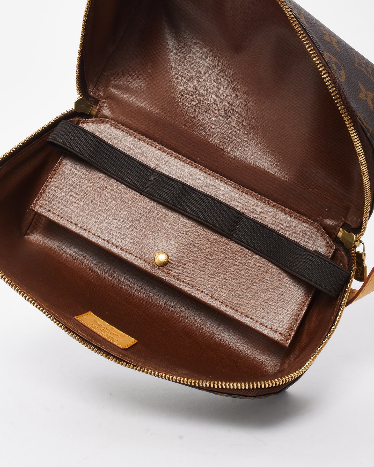 Louis Vuitton Vintage Monogram Canvas Shoe Care Kit Toiletry Pouch