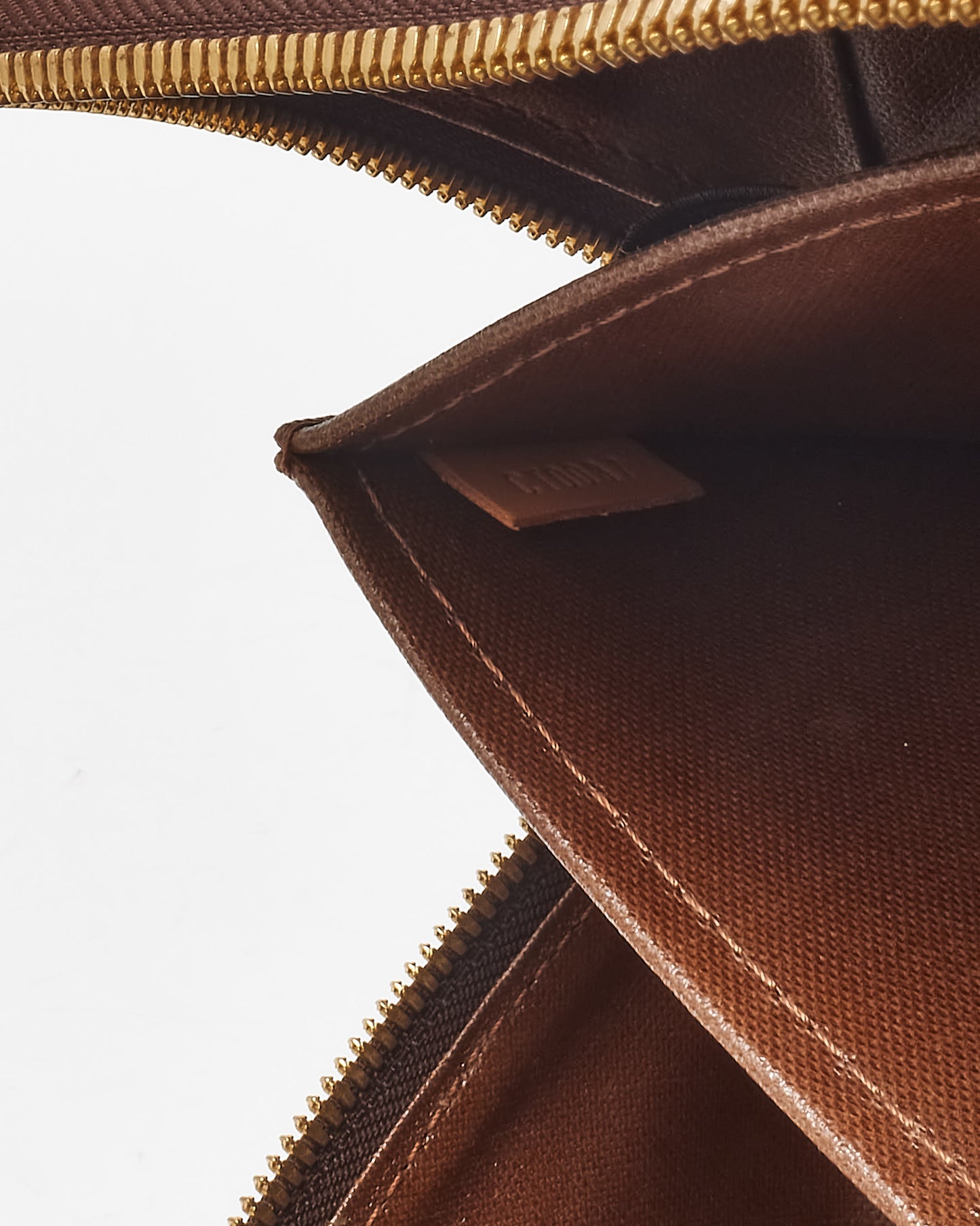 Louis Vuitton Vintage Monogram Canvas Shoe Care Kit Toiletry Pouch