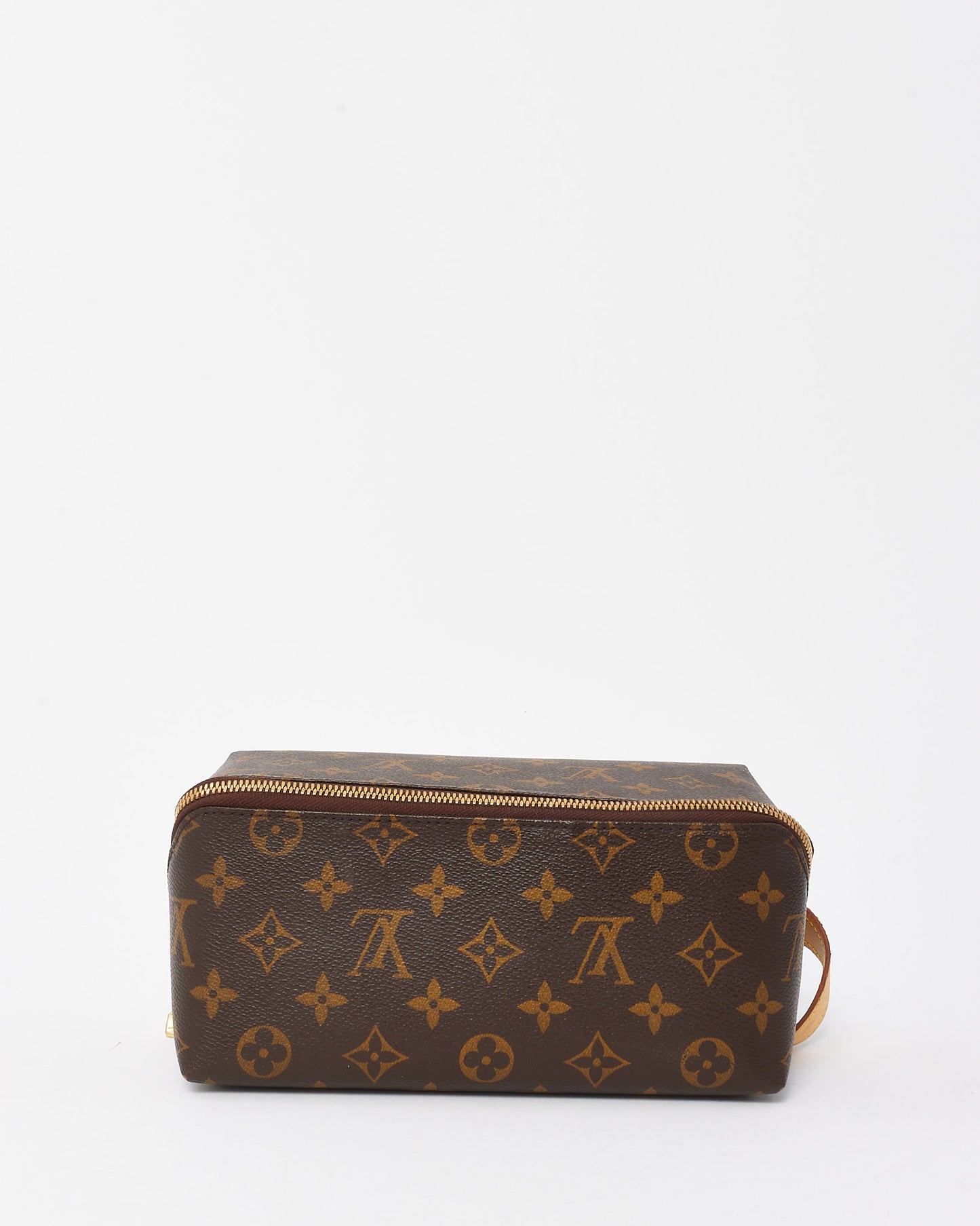 Louis Vuitton Vintage Monogram Canvas Shoe Care Kit Toiletry Pouch