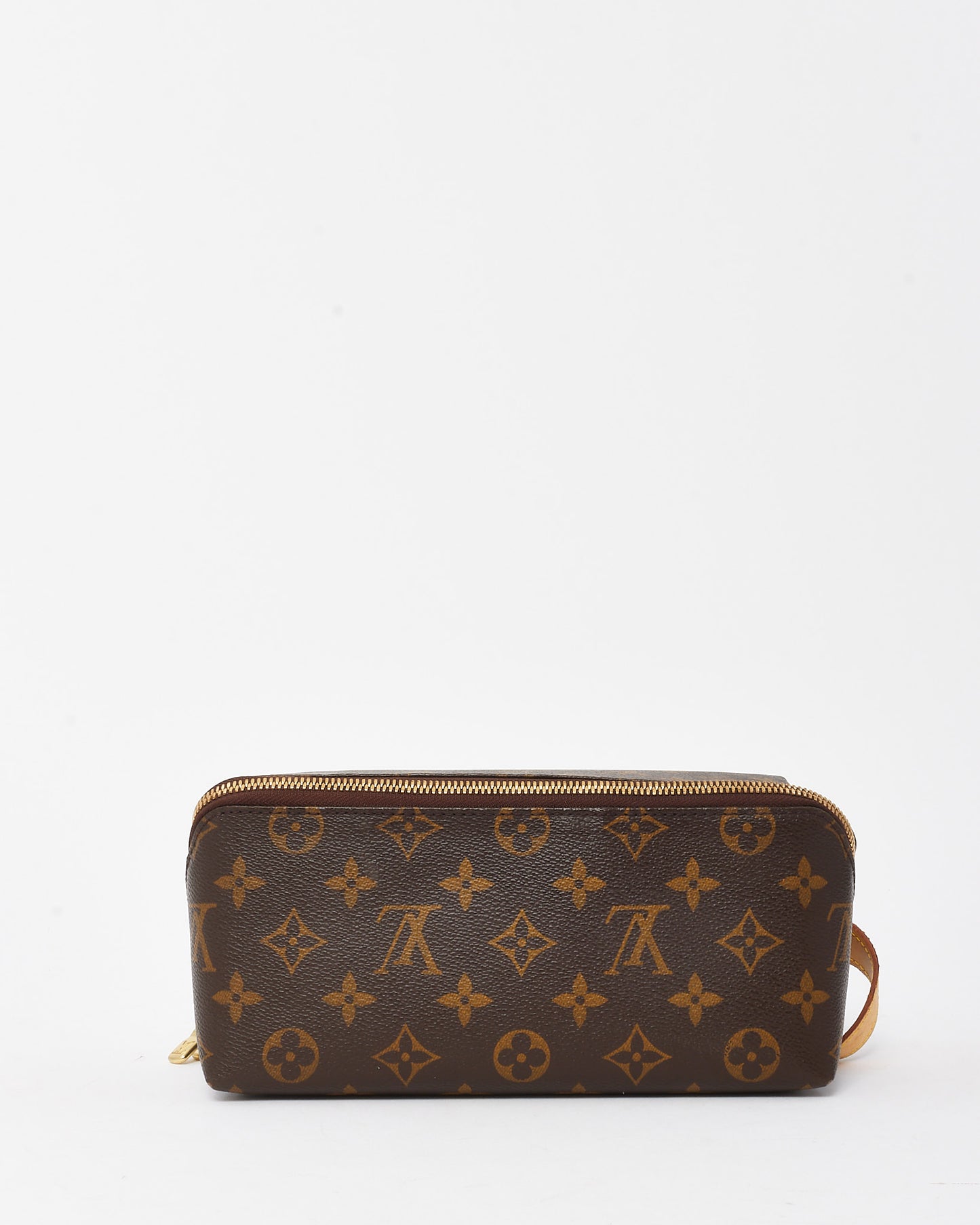 Louis Vuitton Vintage Monogram Canvas Shoe Care Kit Toiletry Pouch