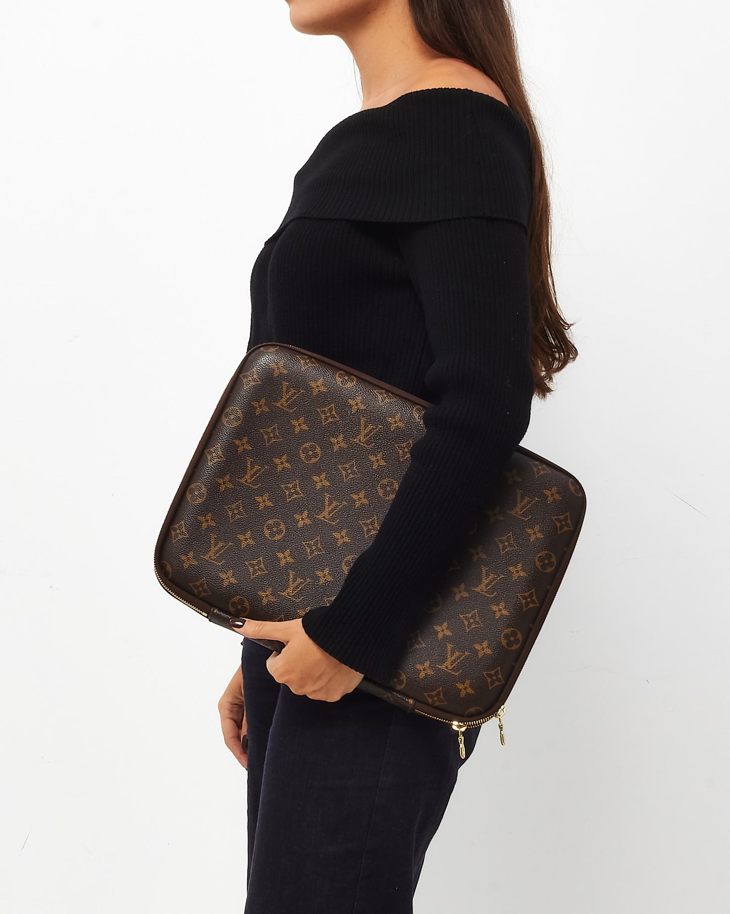 Louis Vuitton Monogram Canvas 13" Laptop Case Pouch