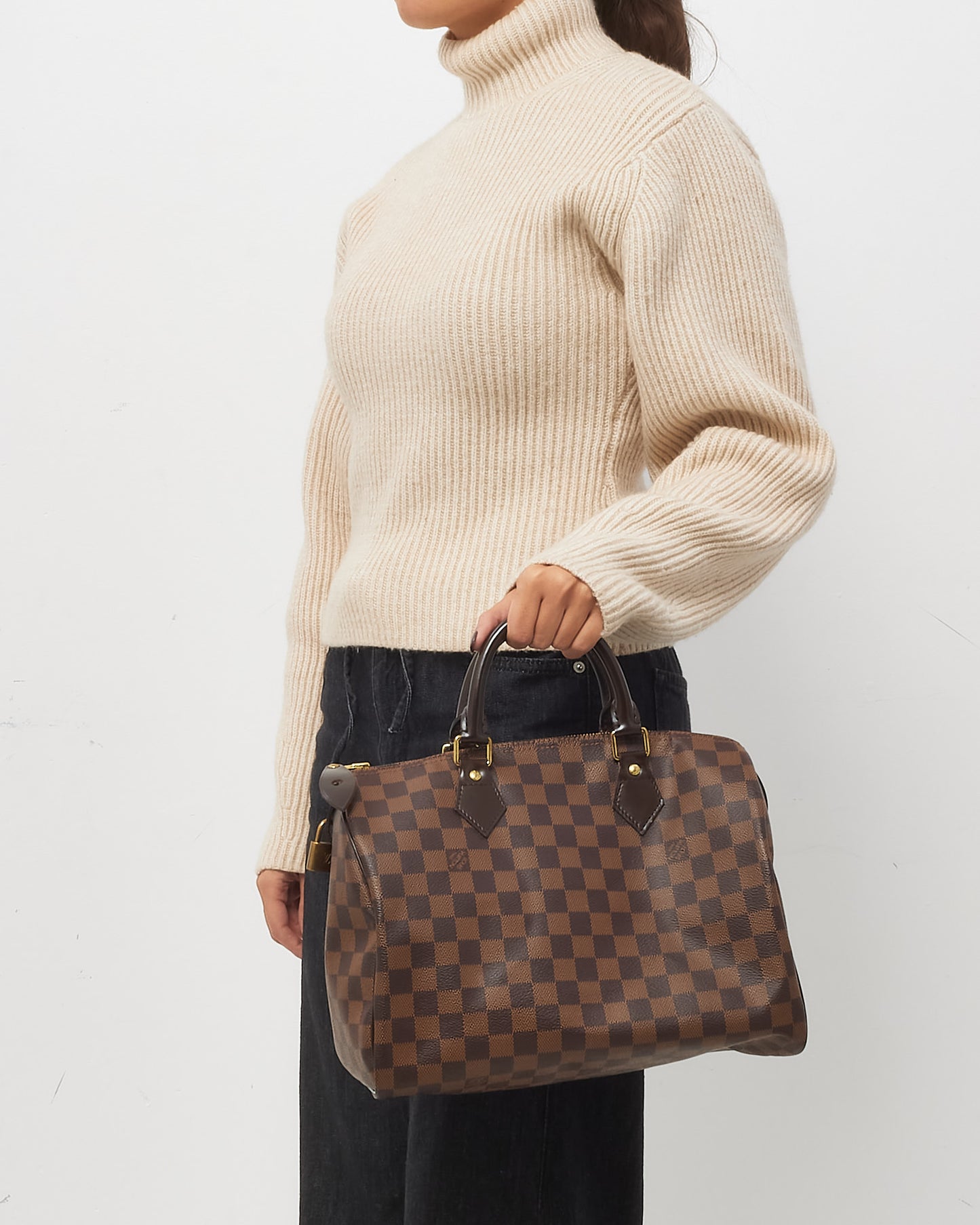 Louis Vuitton Damier Ebène Toile Speedy 30