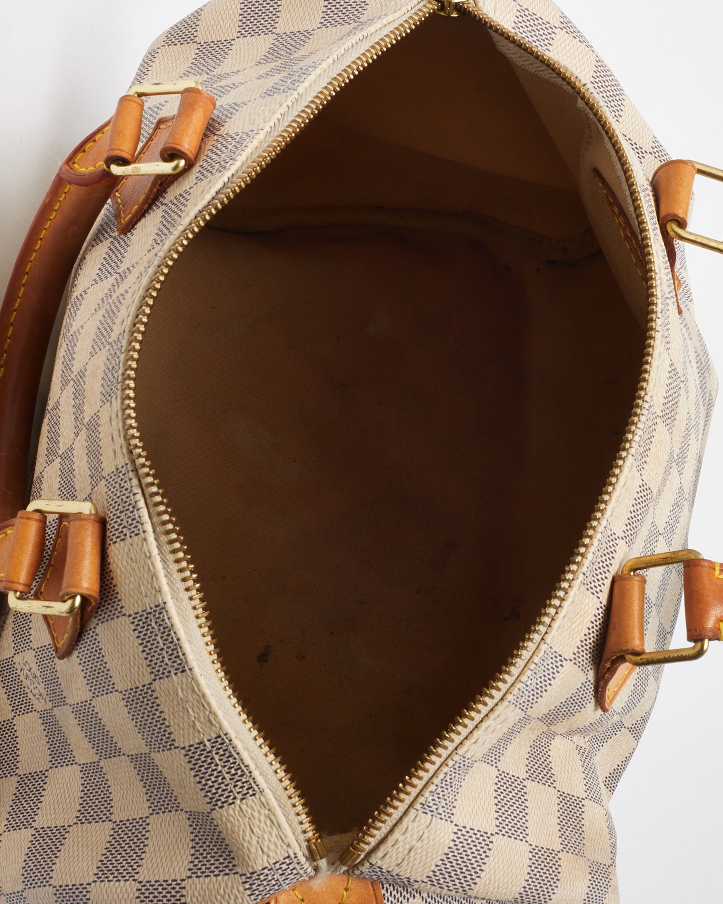 Louis Vuitton Damier Azur Coated Canvas Speedy 30 Bag