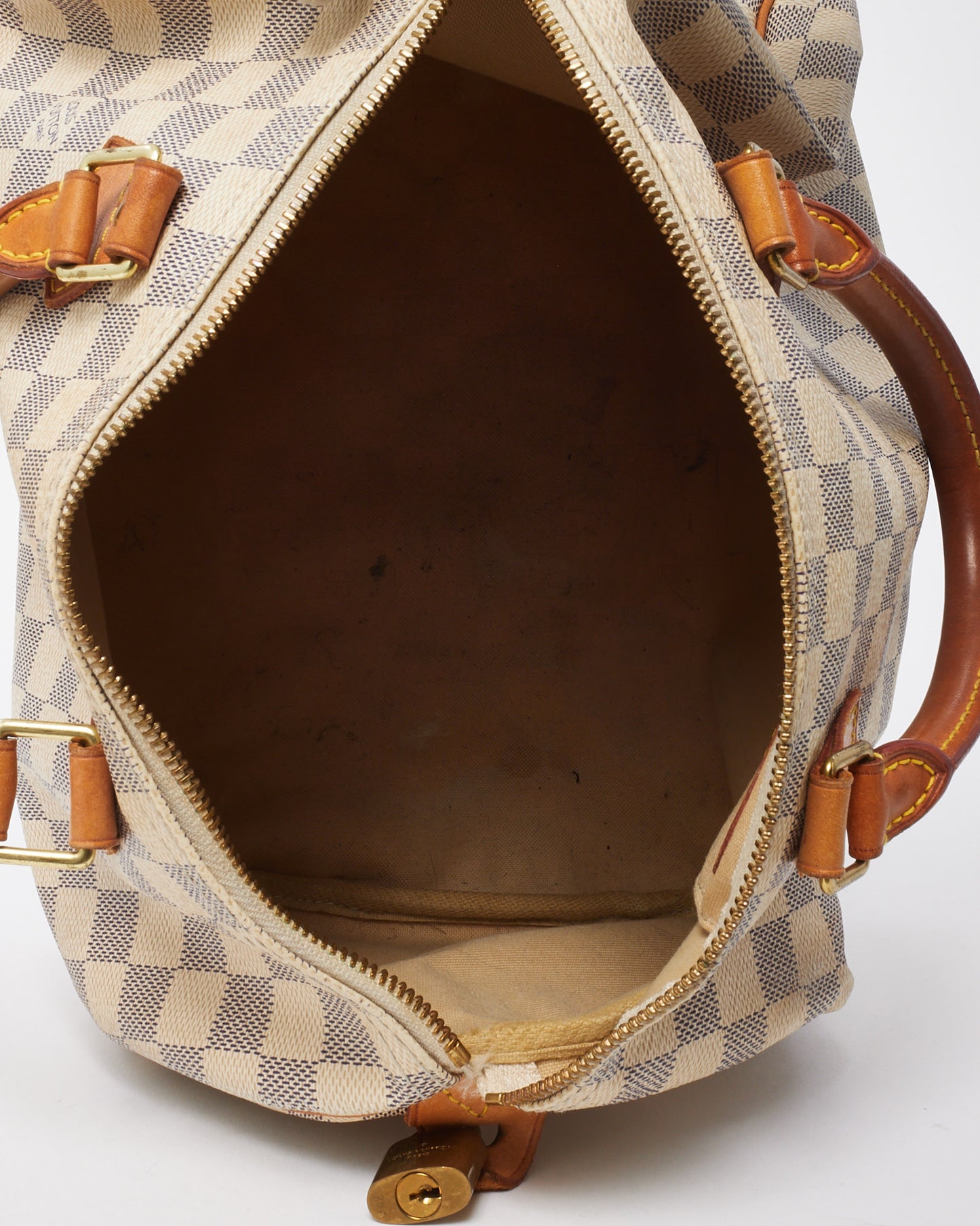 Louis Vuitton Damier Azur Coated Canvas Speedy 30 Bag