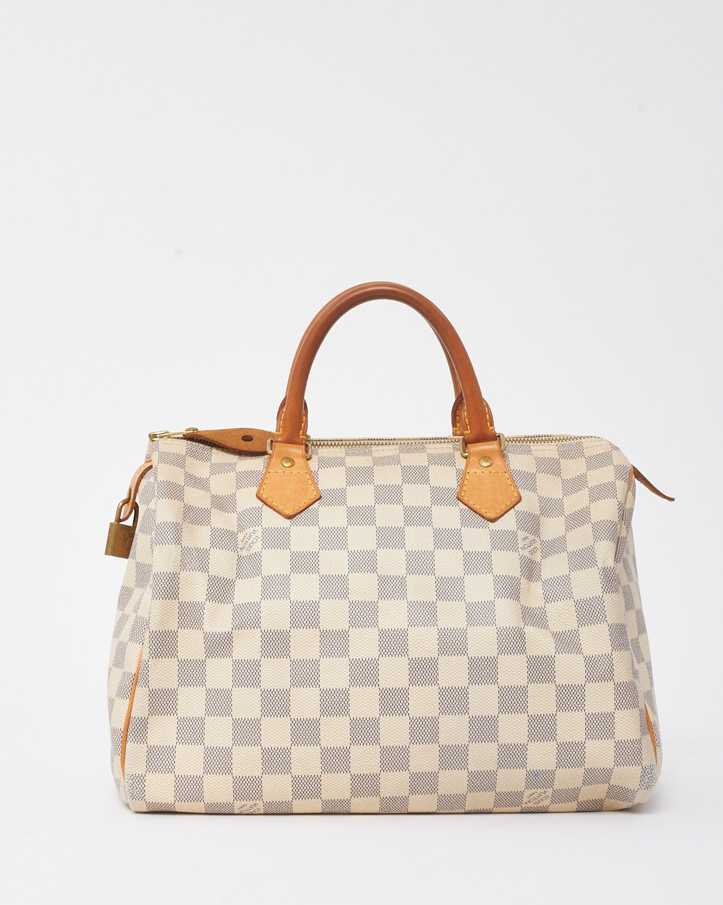 Louis Vuitton Damier Azur Coated Canvas Speedy 30 Bag