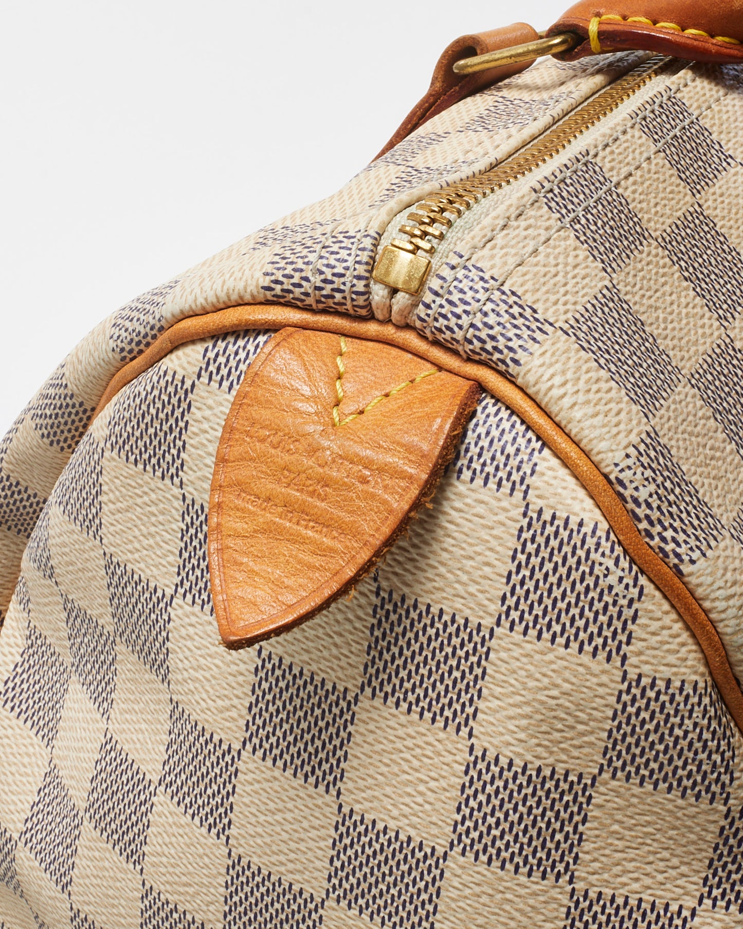 Louis Vuitton Damier Azur Coated Canvas Speedy 30 Bag
