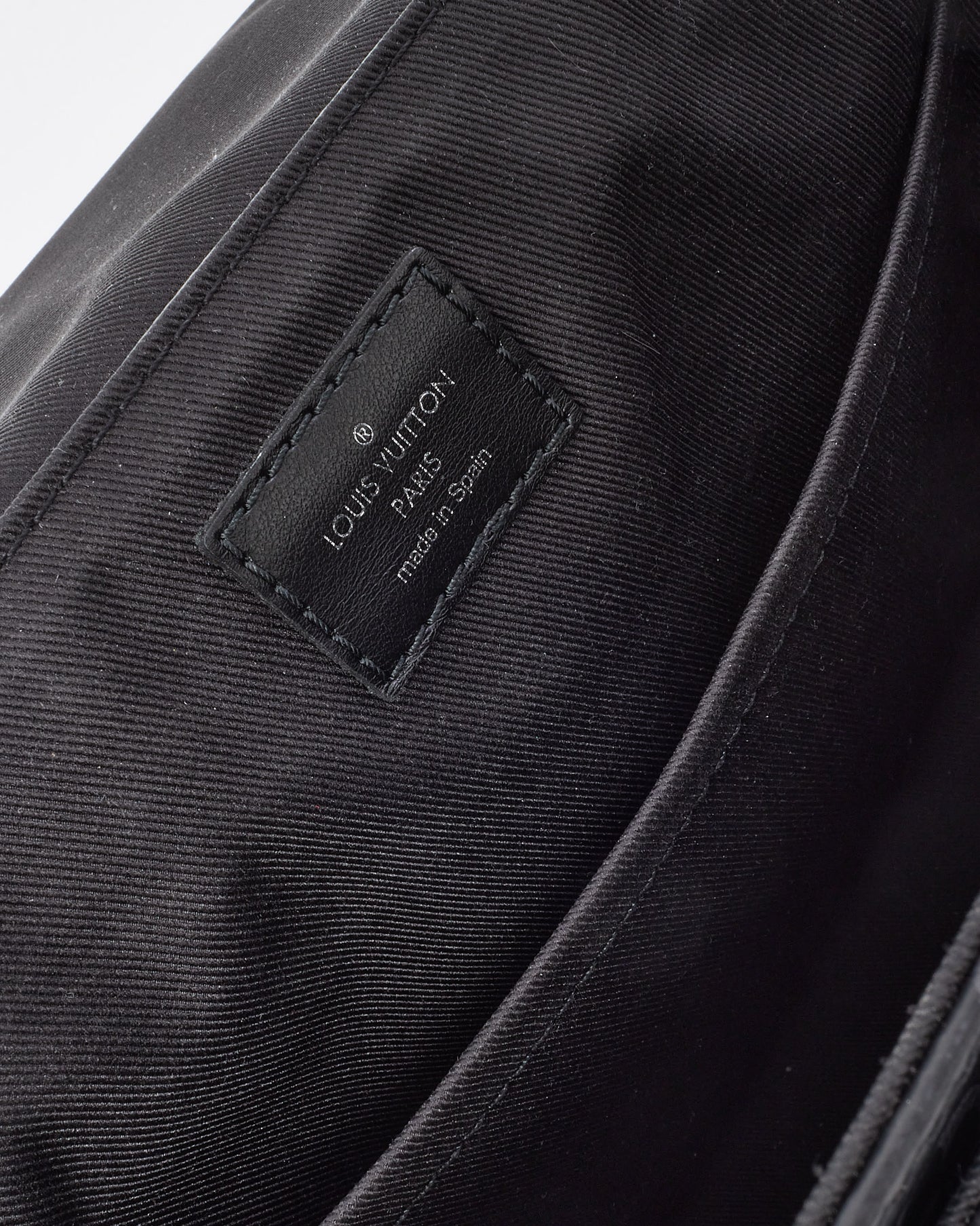 Louis Vuitton Black Monogram Coated Canvas Eclipse District PM Crossbody Bag