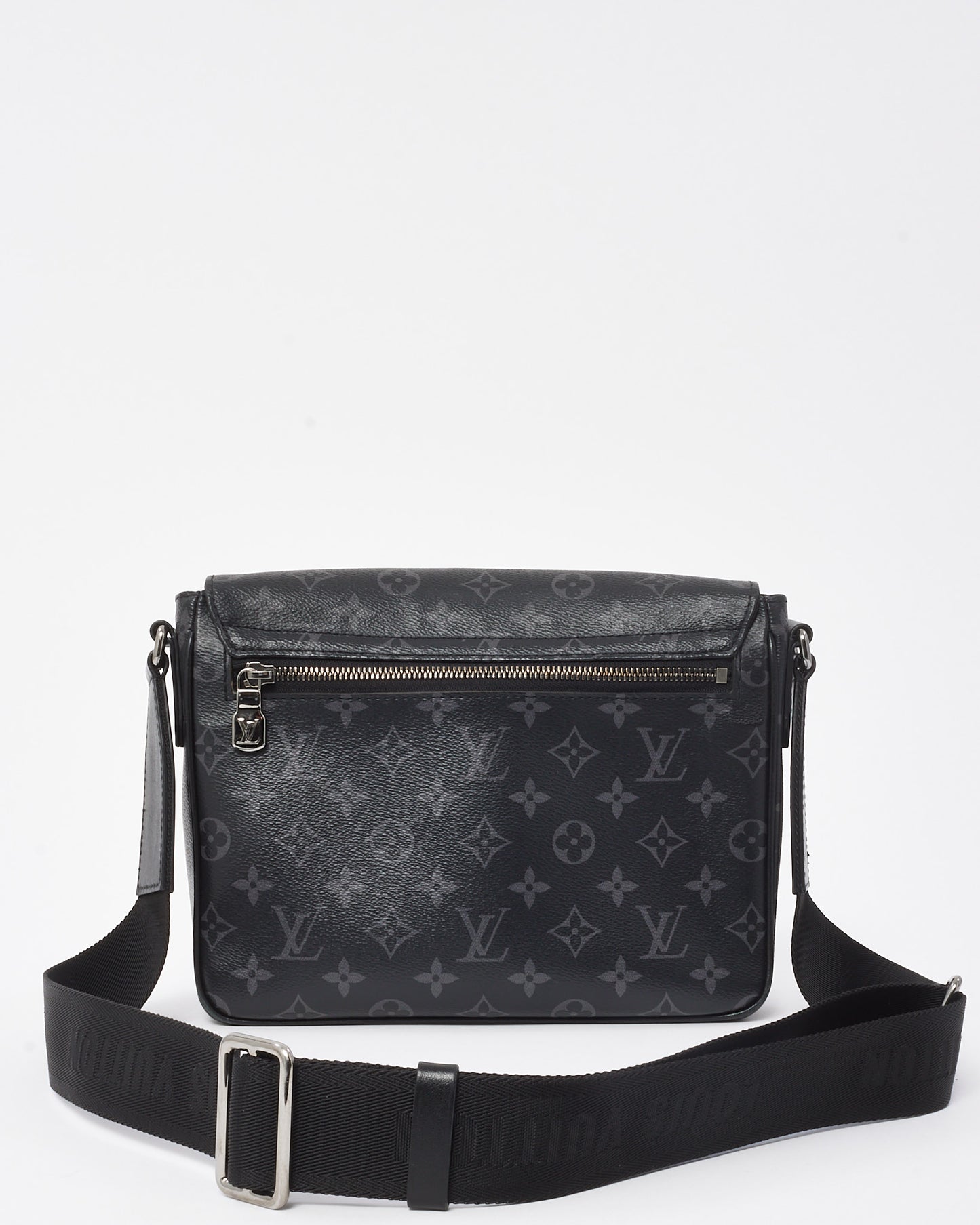Louis Vuitton Black Monogram Coated Canvas Eclipse District PM Crossbody Bag