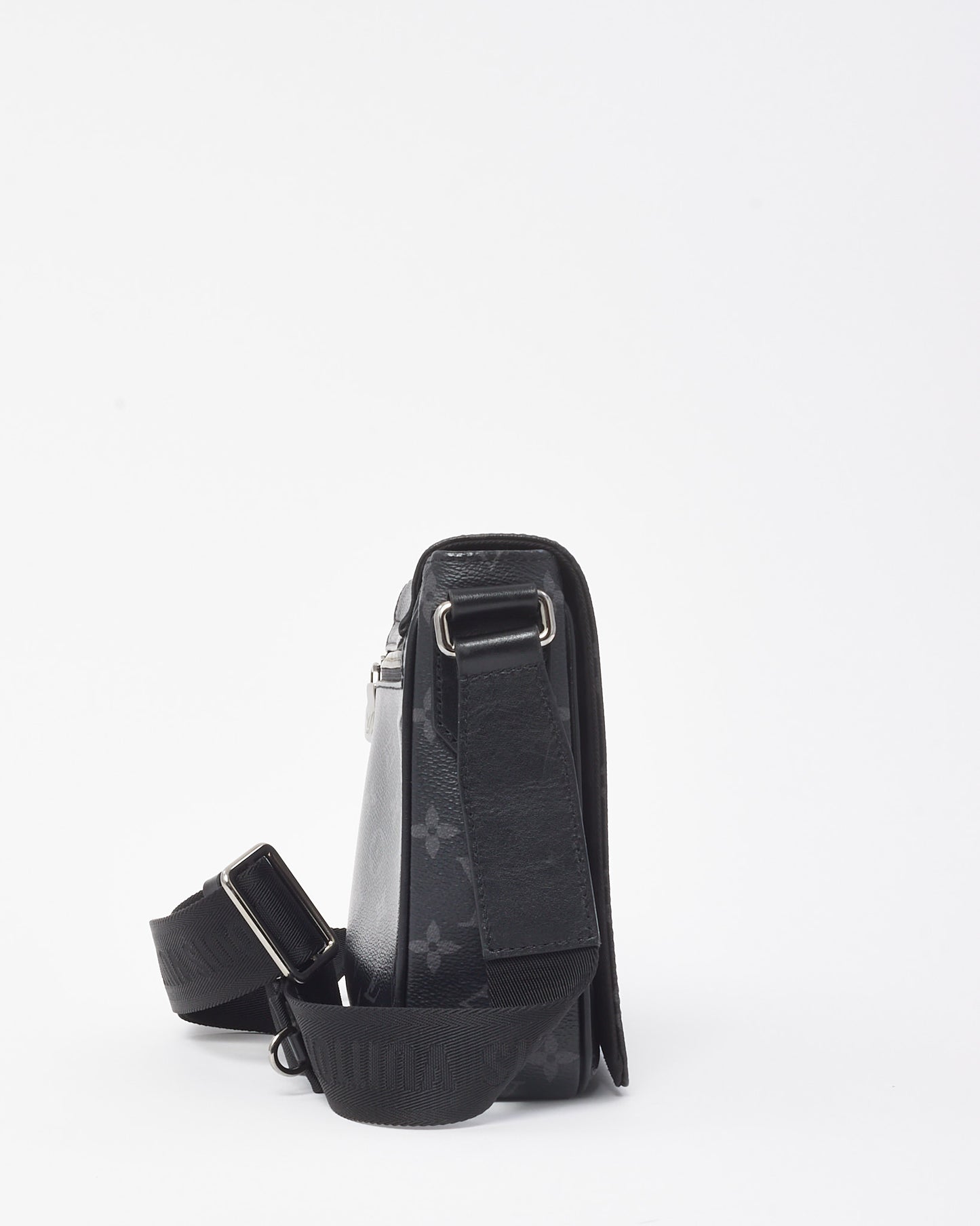 Louis Vuitton Black Monogram Coated Canvas Eclipse District PM Crossbody Bag