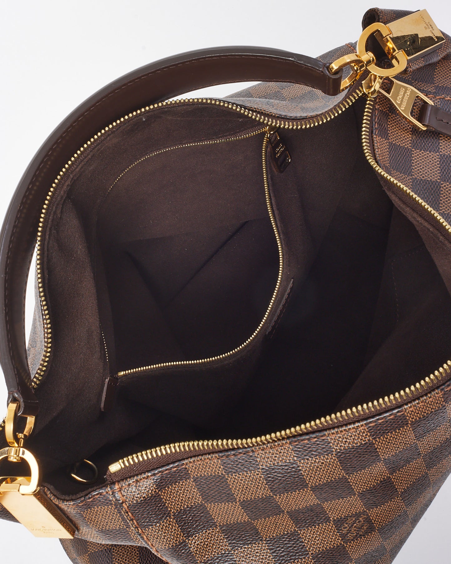 Louis Vuitton Damier Ebene Coated Canvas Portobello GM Shoulder Bag