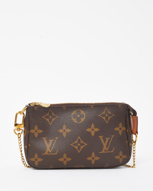 Louis Vuitton Monogram Coated Canvas Mini Pochette Accessoires