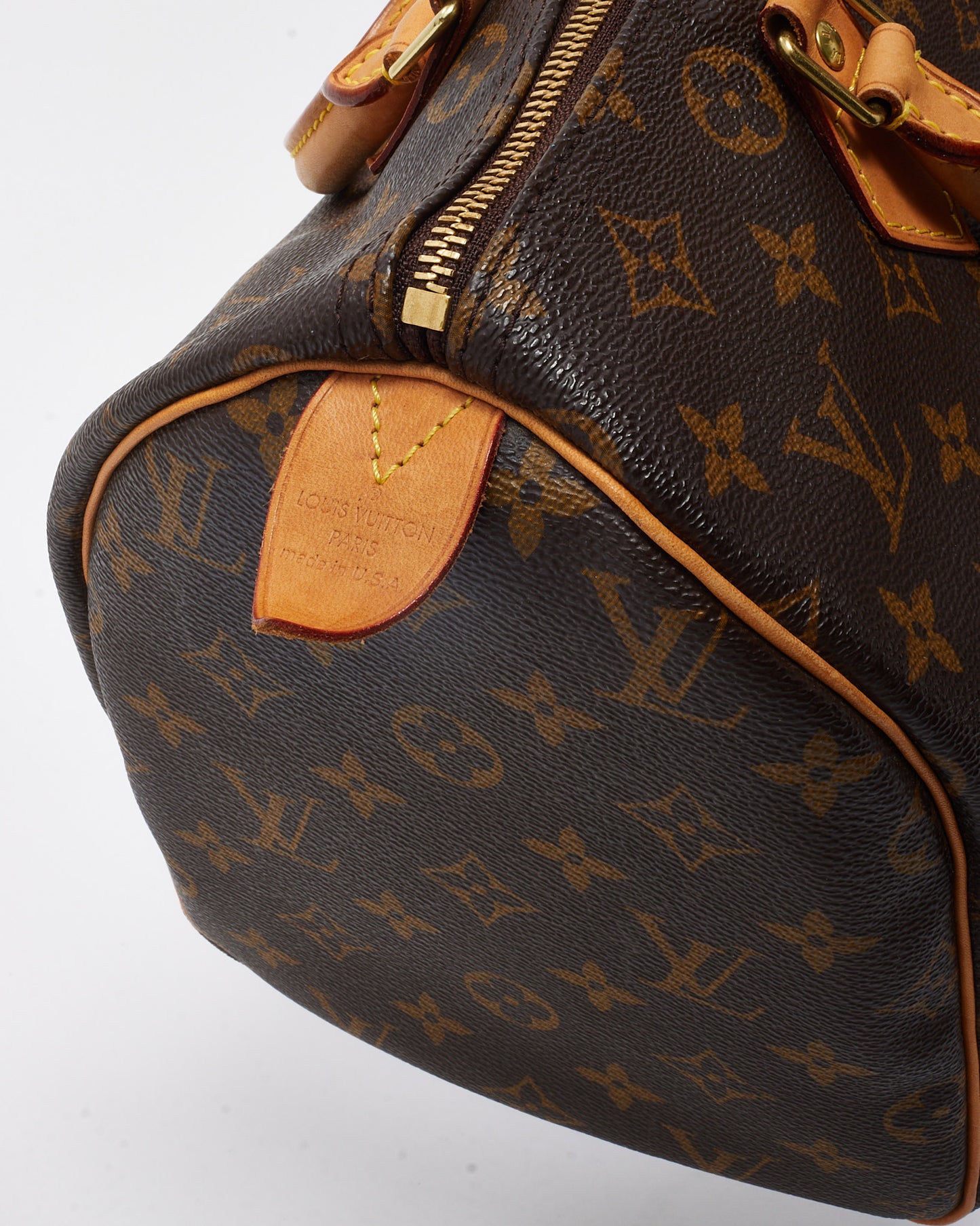 Louis Vuitton Monogram Coated Canvas Speedy 30 Bag