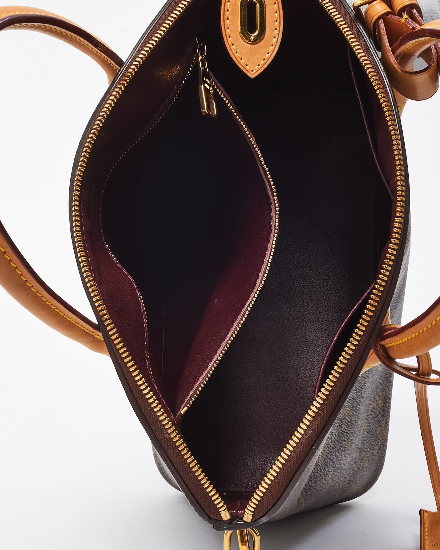 Louis Vuitton Monogram Canvas Lockit MM Top Handle Bag