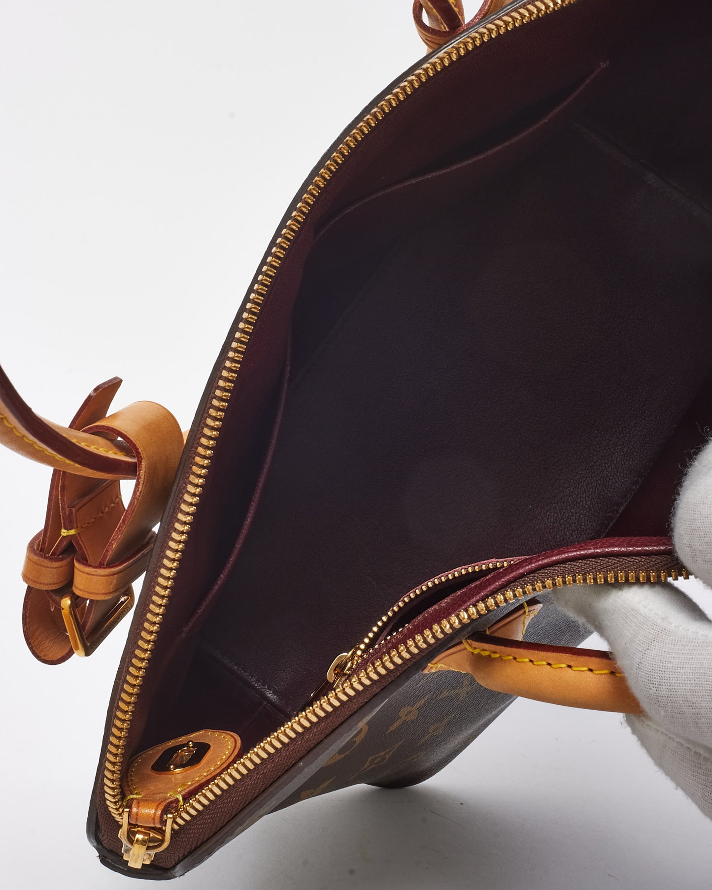 Louis Vuitton Monogram Canvas Lockit MM Top Handle Bag