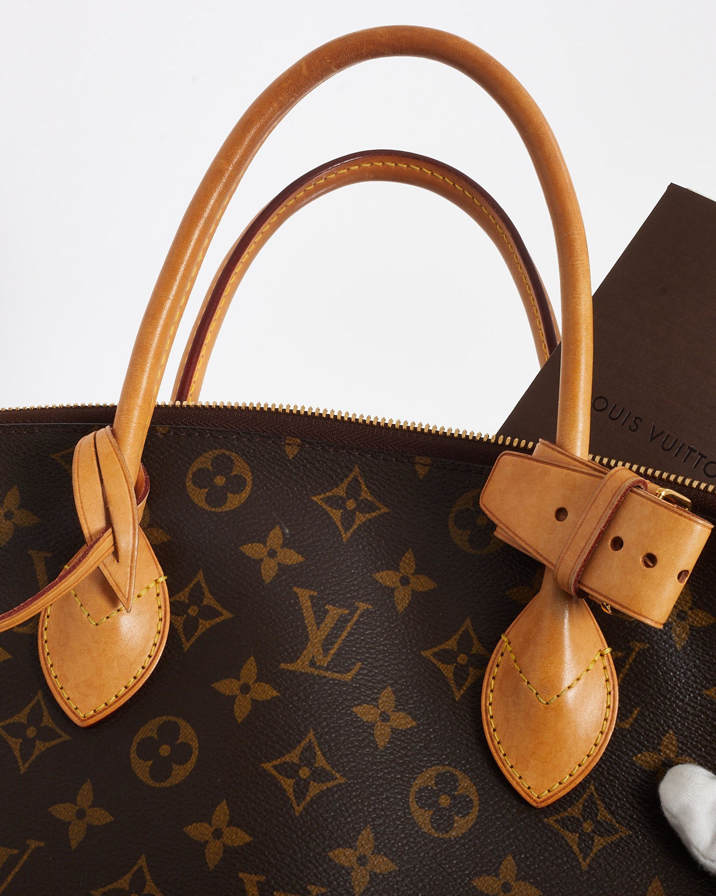 Louis Vuitton Monogram Canvas Lockit MM Top Handle Bag