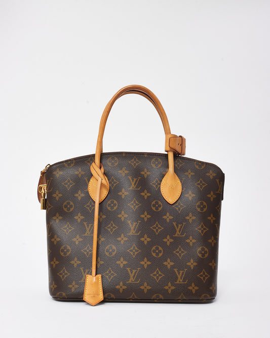 Louis Vuitton Monogram Canvas Lockit MM Top Handle Bag