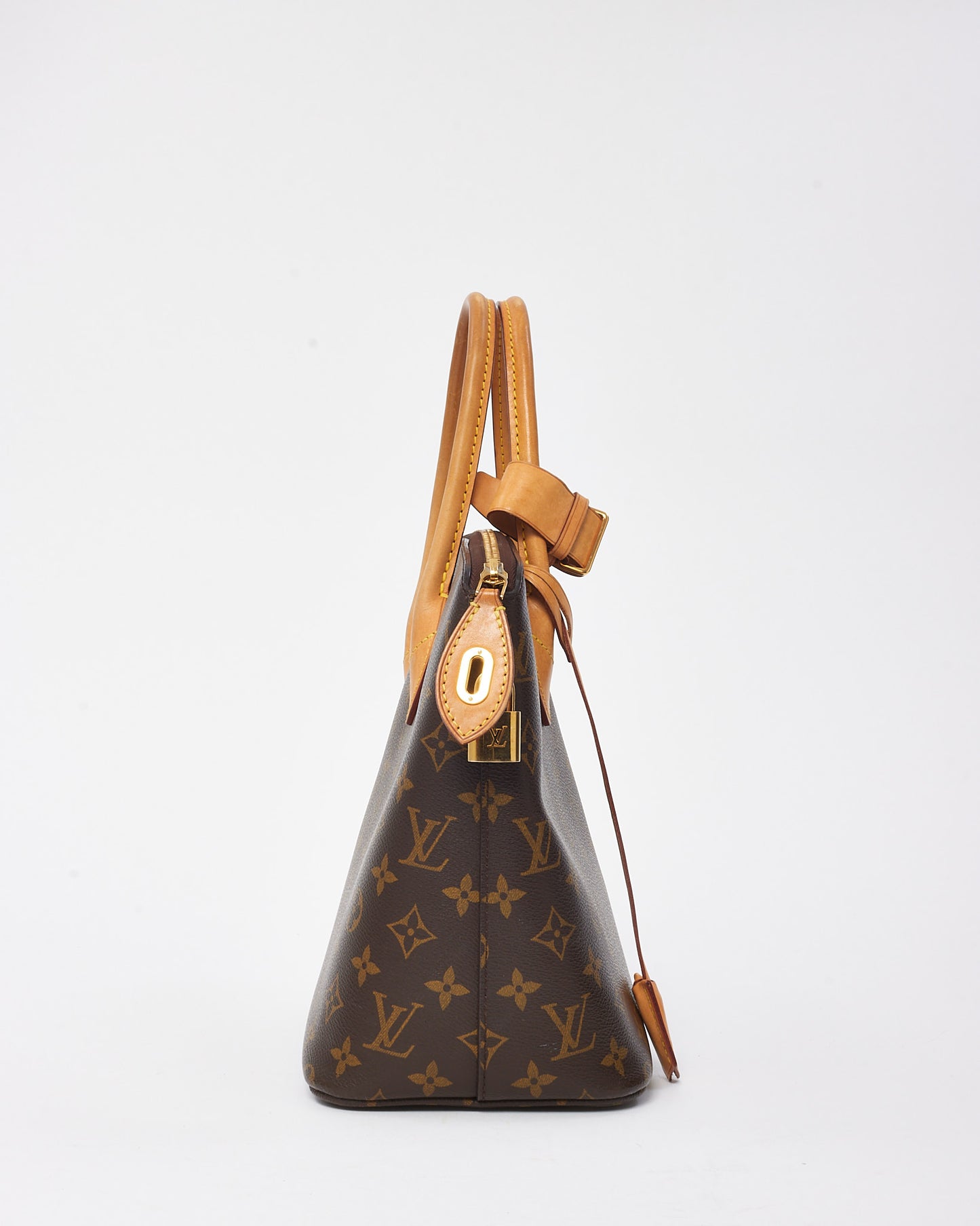 Louis Vuitton Monogram Canvas Lockit MM Top Handle Bag